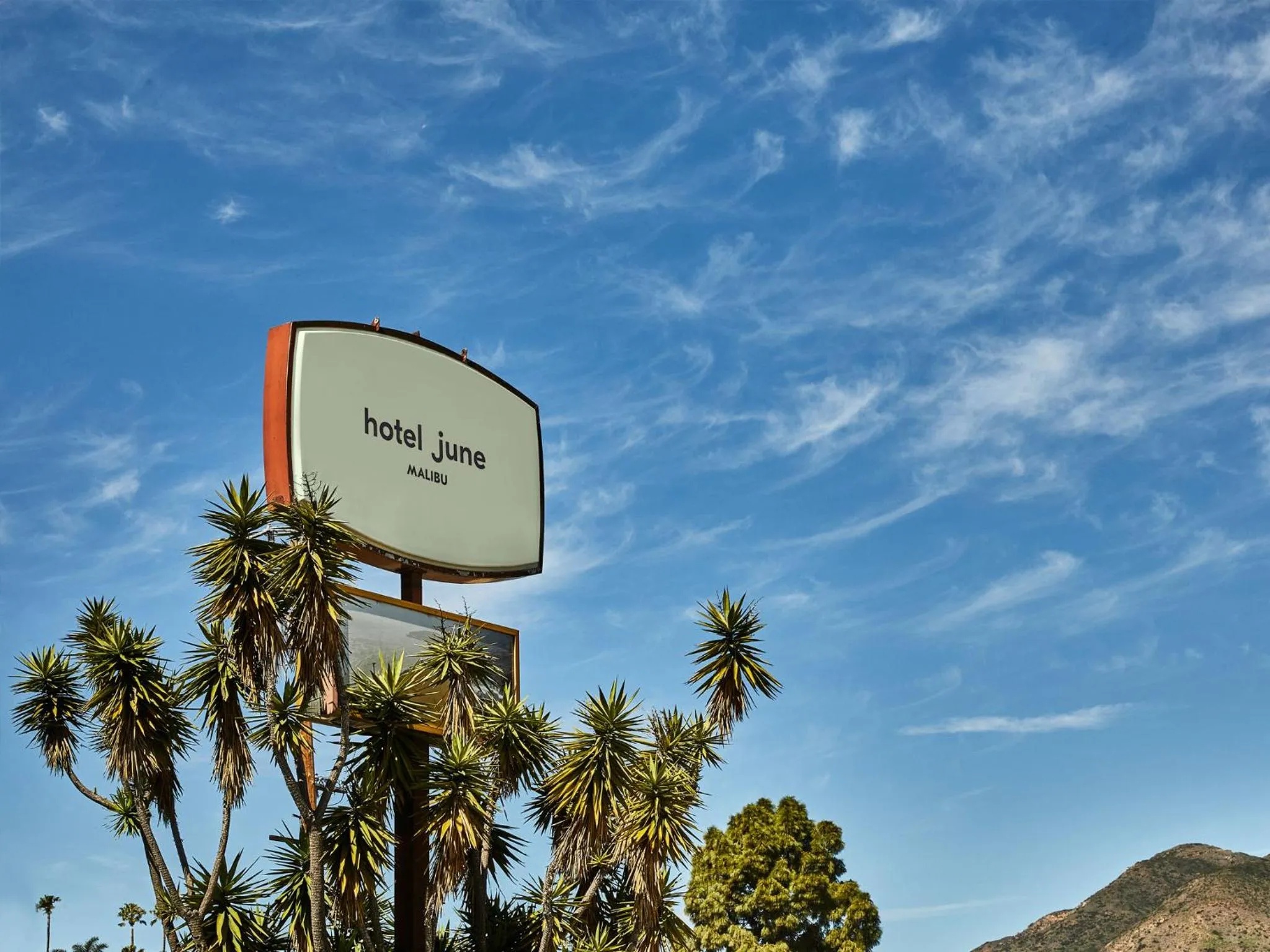 Property logo or sign in Hotel June Malibu