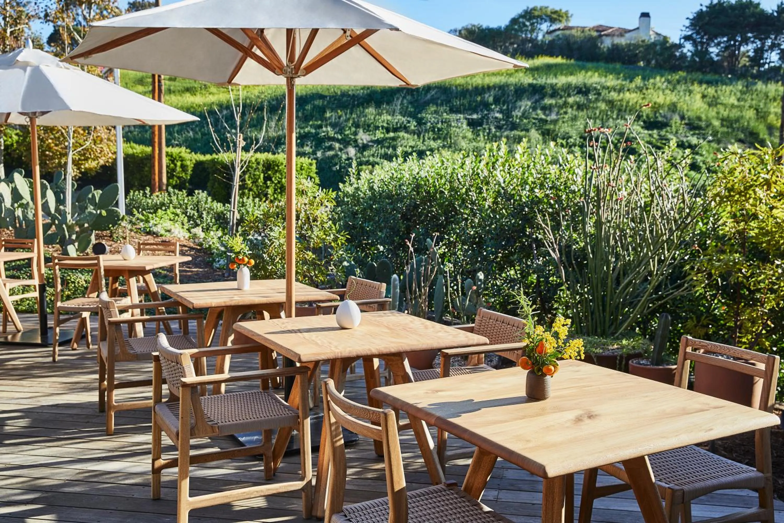 Patio in Hotel June Malibu