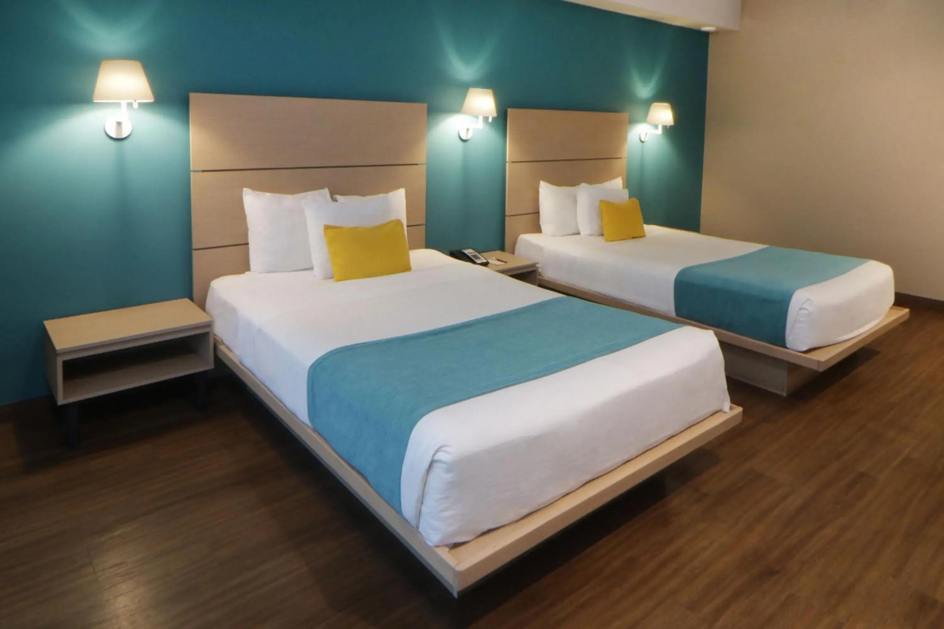 Large Double Suite with Two Double Beds and Sofa Bed in City Express Suites by Marriott Tijuana Rio Large Double Suite with Two Double Beds and Sofa Bed in City Express Suites by Marriott Tijuana Rio