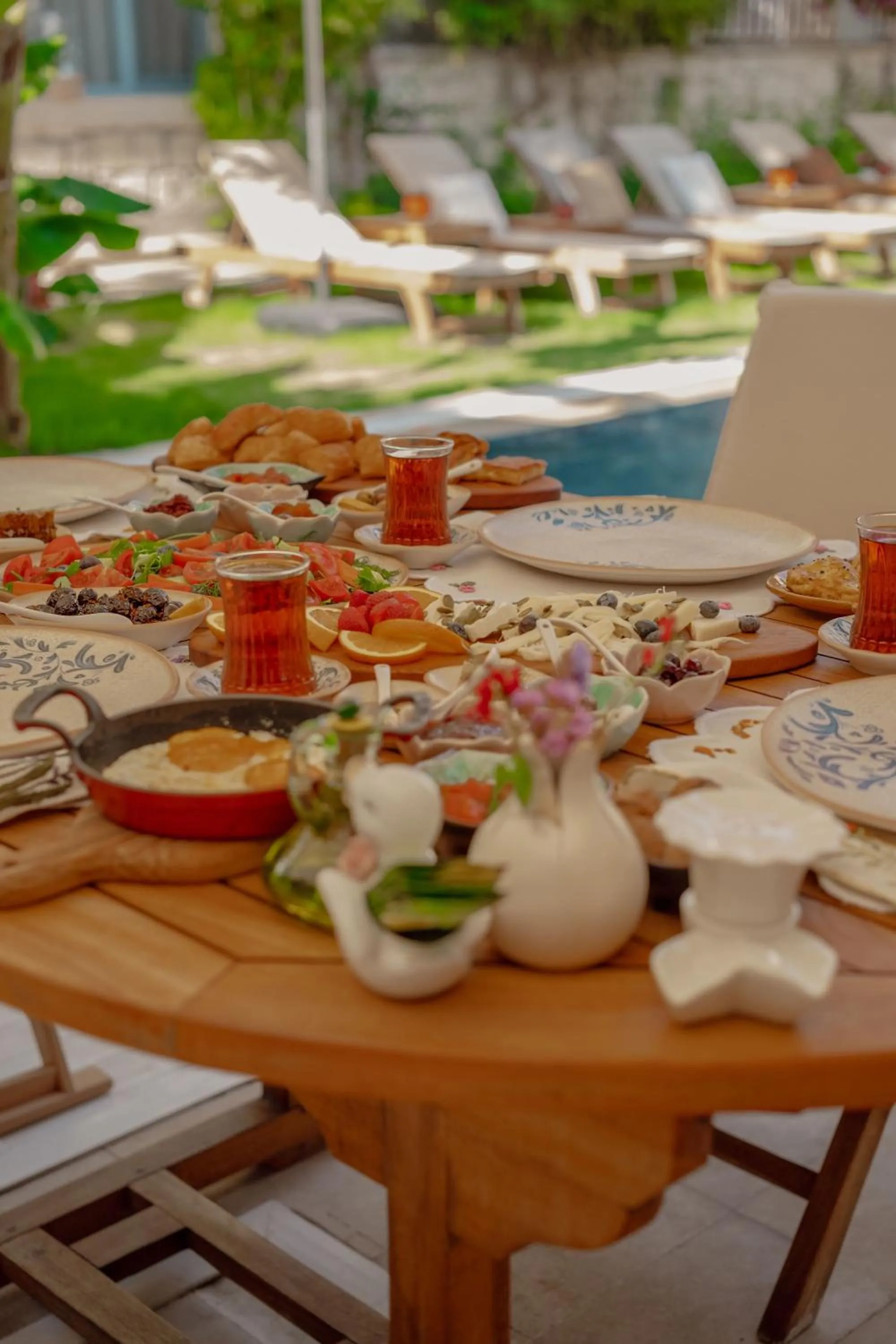 Breakfast in Villa Fora Hotel