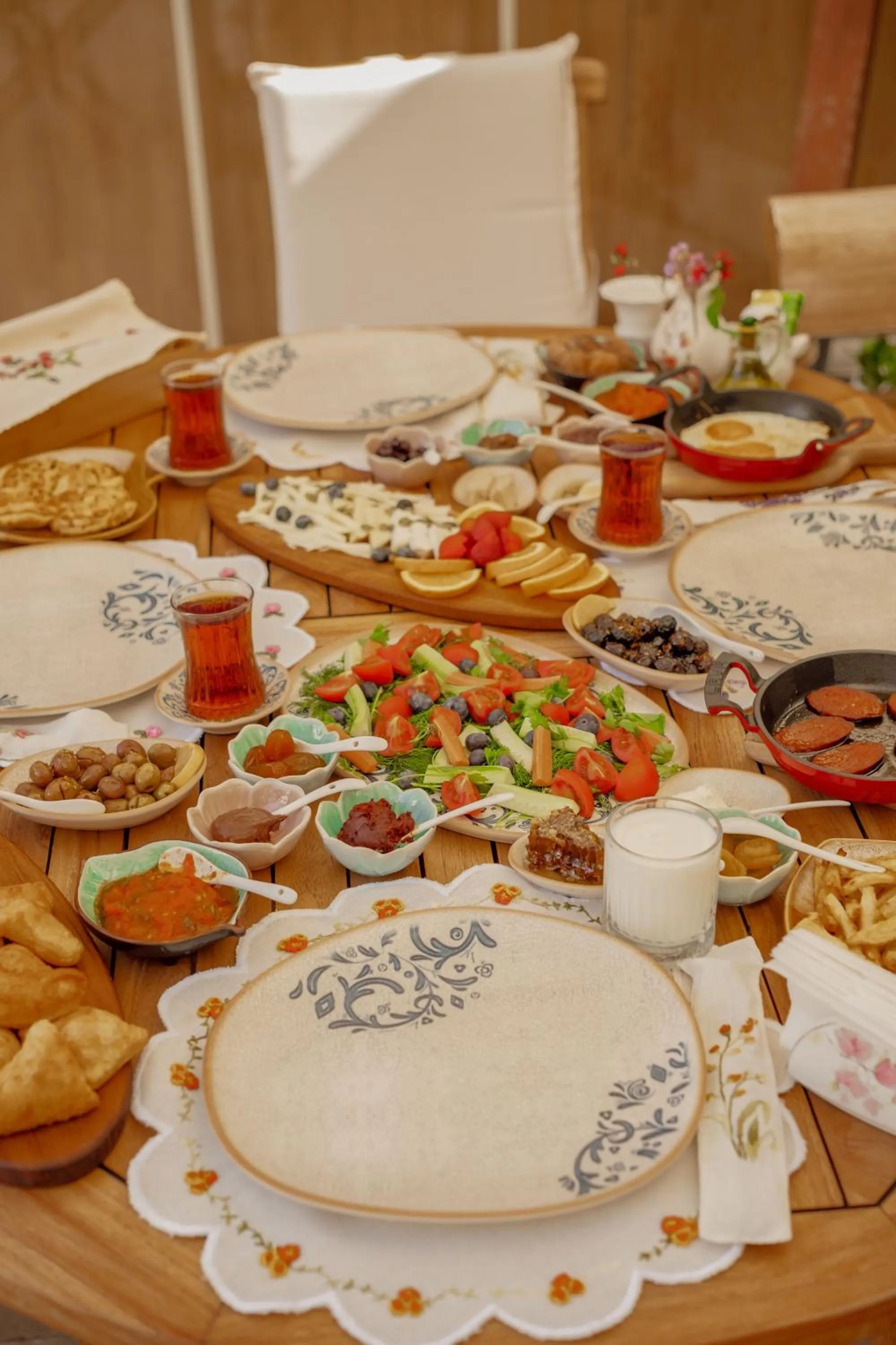 Breakfast in Villa Fora Hotel