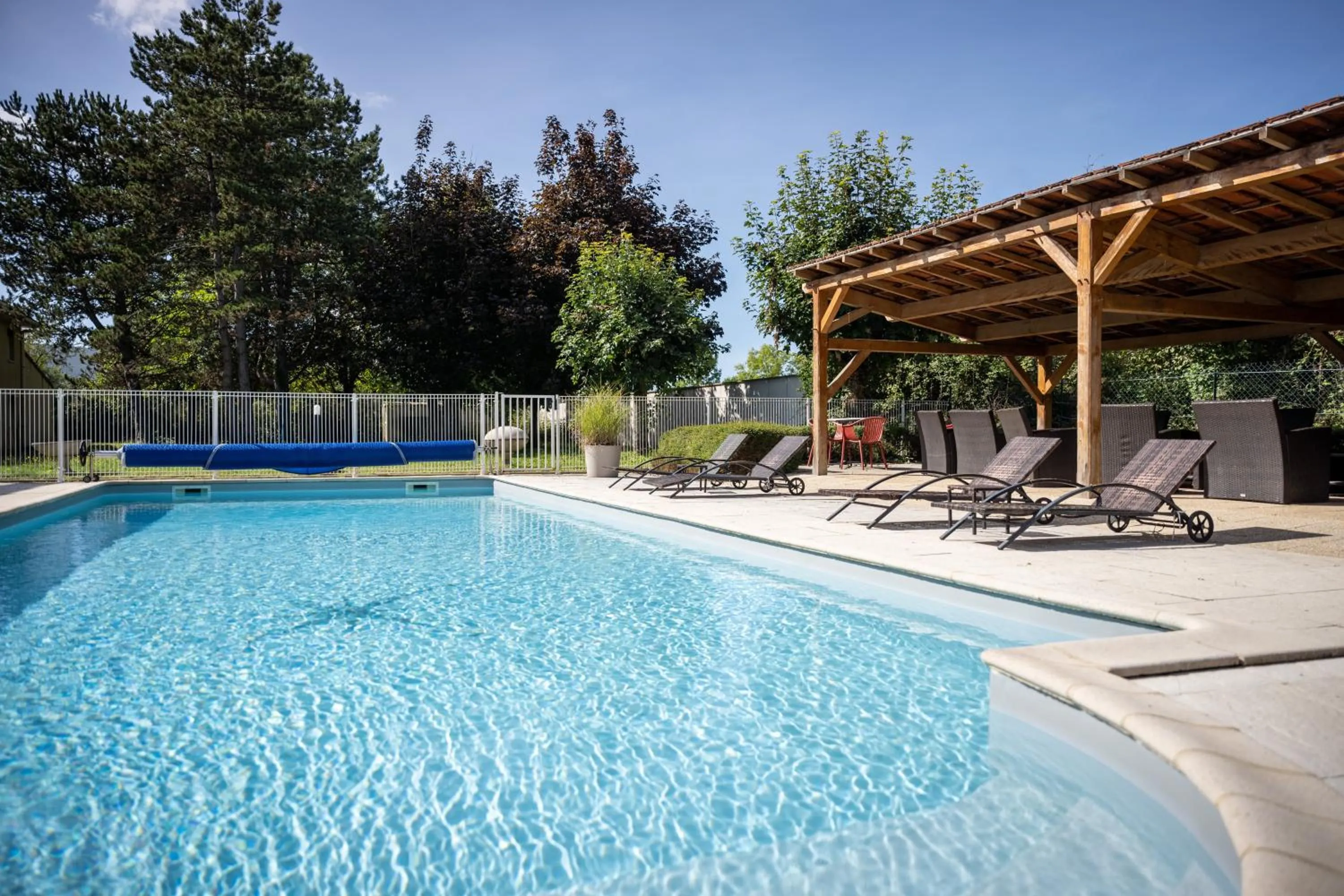 Patio in Tulip Inn Beaune