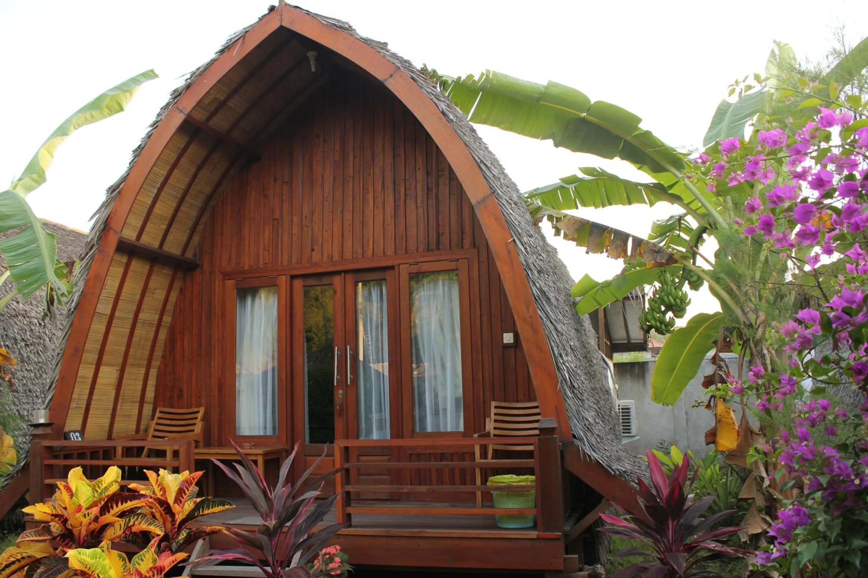 Decorative detail in Melati Cottage