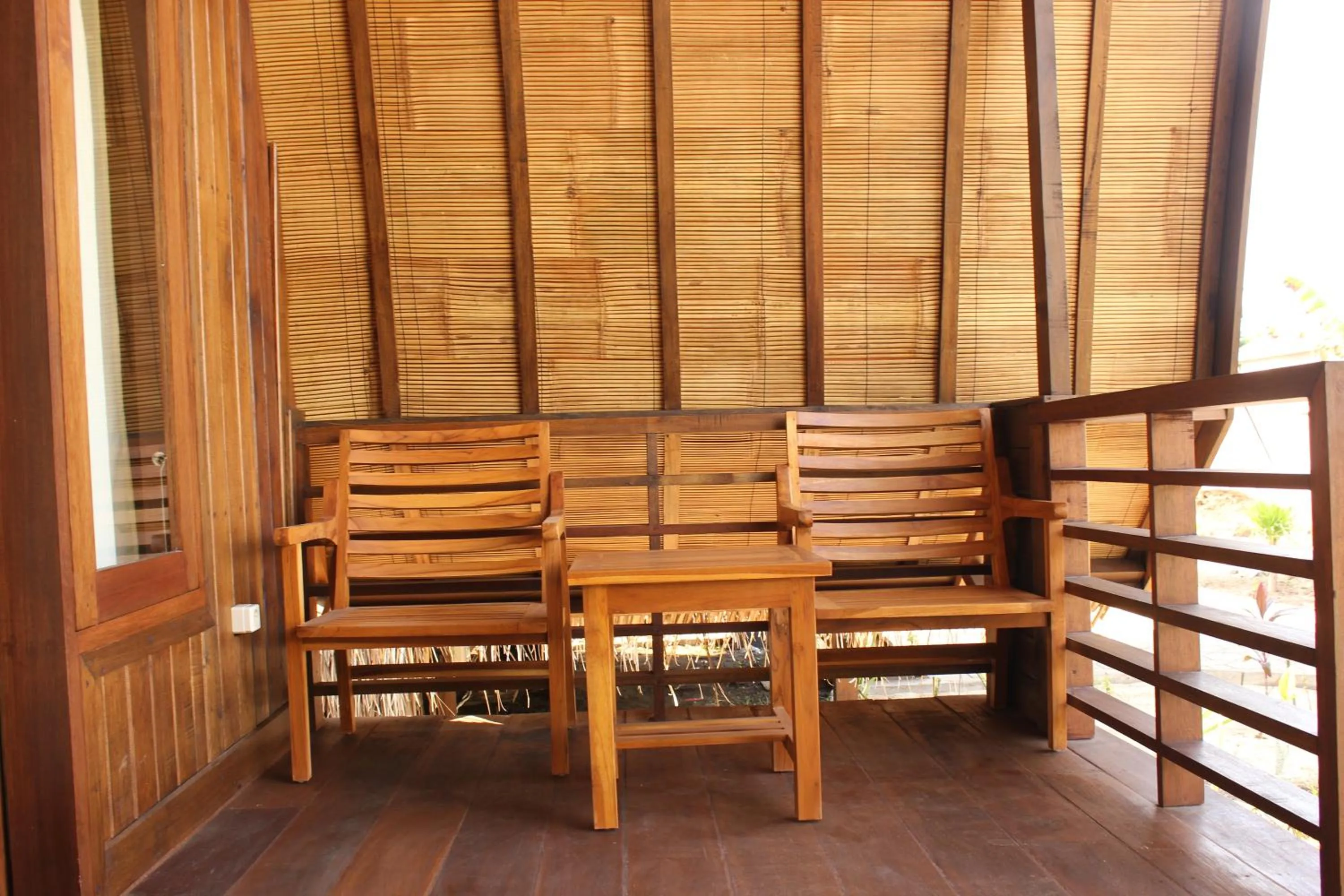 Balcony/Terrace in Melati Cottage