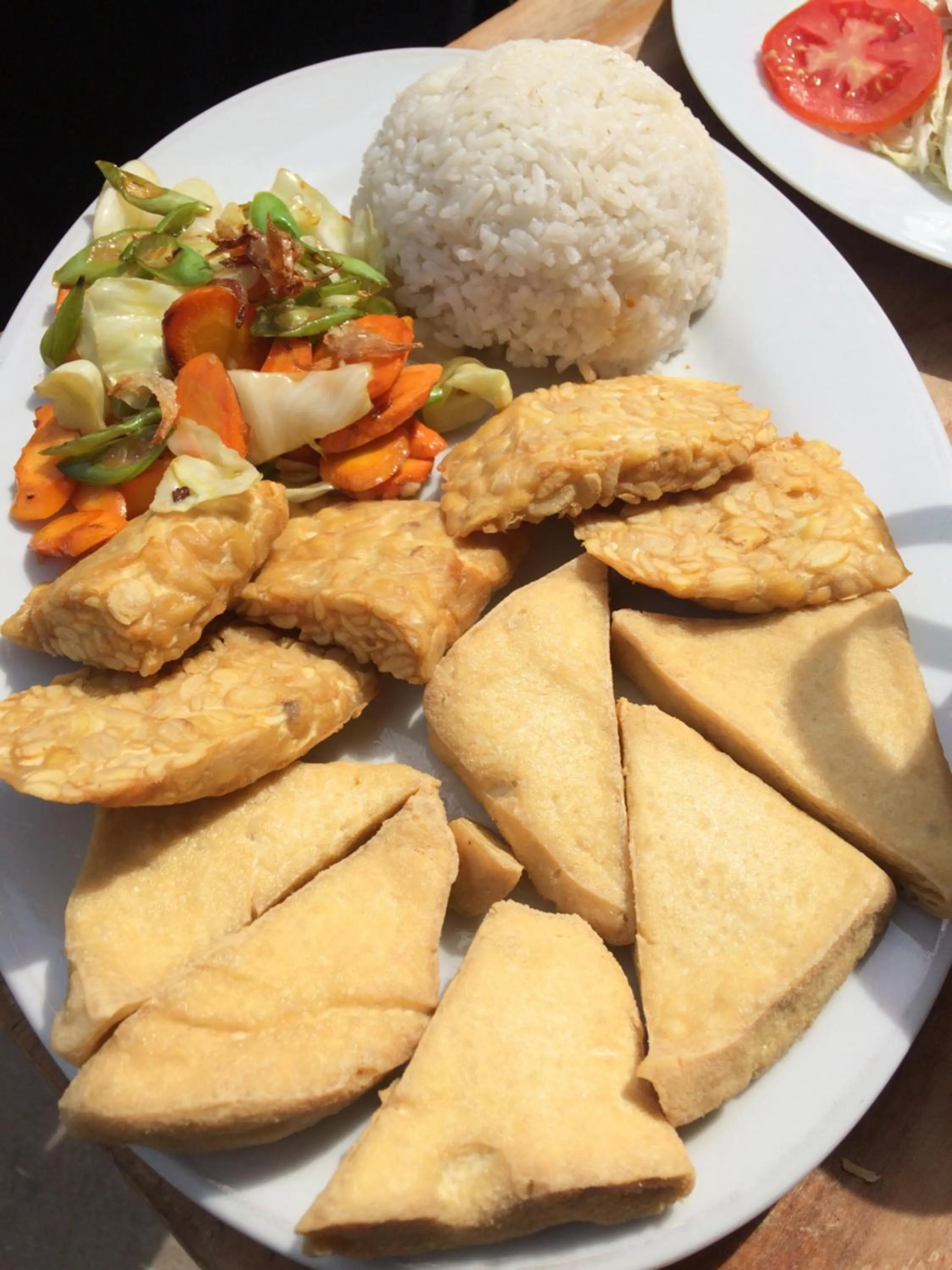 Food close-up in Melati Cottage