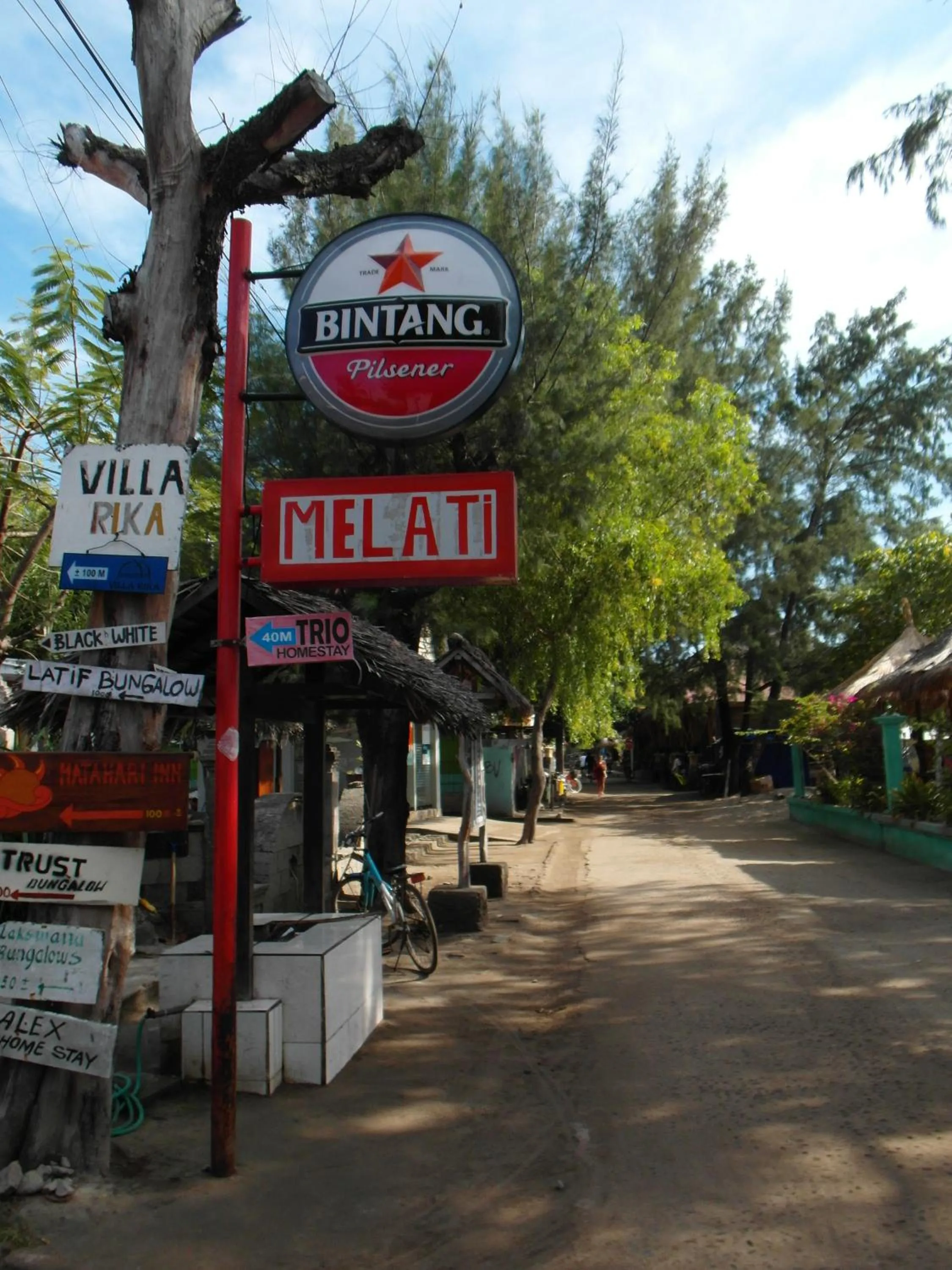 Facade/entrance in Melati Cottage