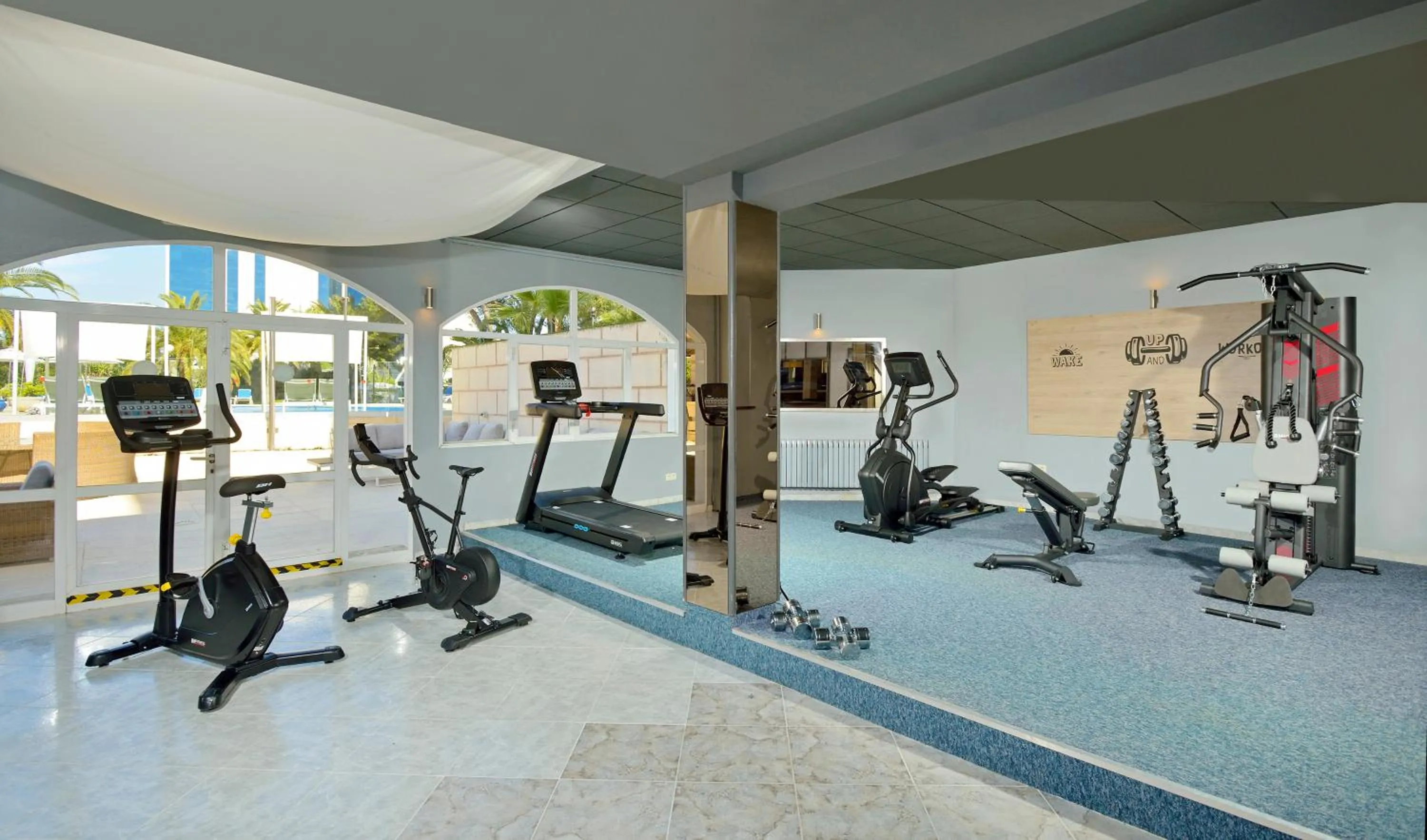 Fitness centre/facilities in Sol Lunamar Palmanova Apartamentos - Adults Only