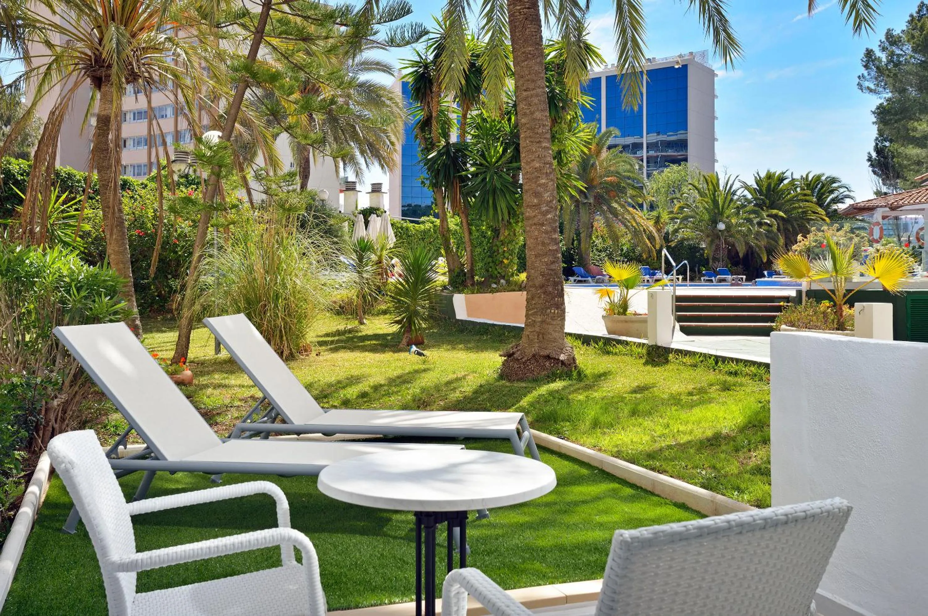 Balcony/Terrace in Sol Lunamar Palmanova Apartamentos - Adults Only