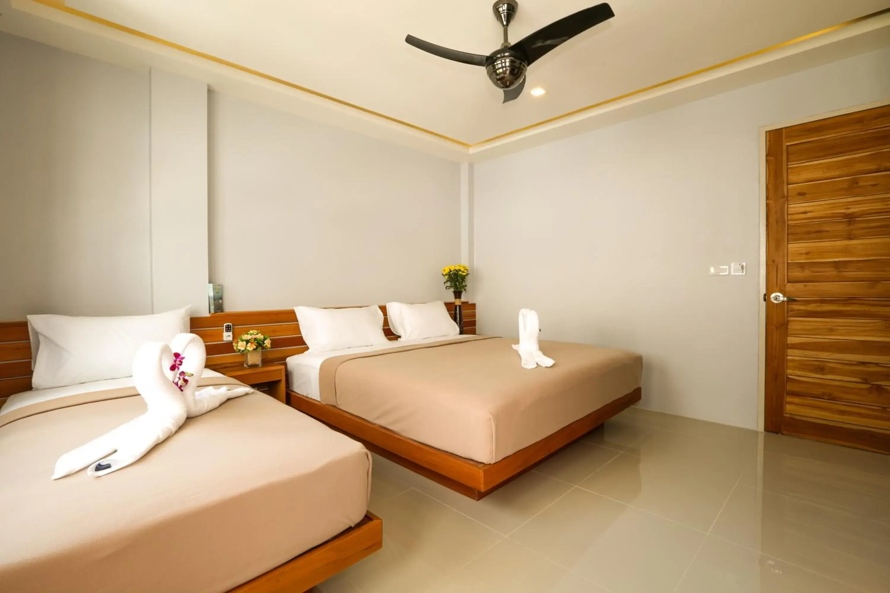 Standard Twin Room with Air Conditioning in Living Chilled Koh Tao Standard Twin Room with Air Conditioning in Living Chilled Koh Tao