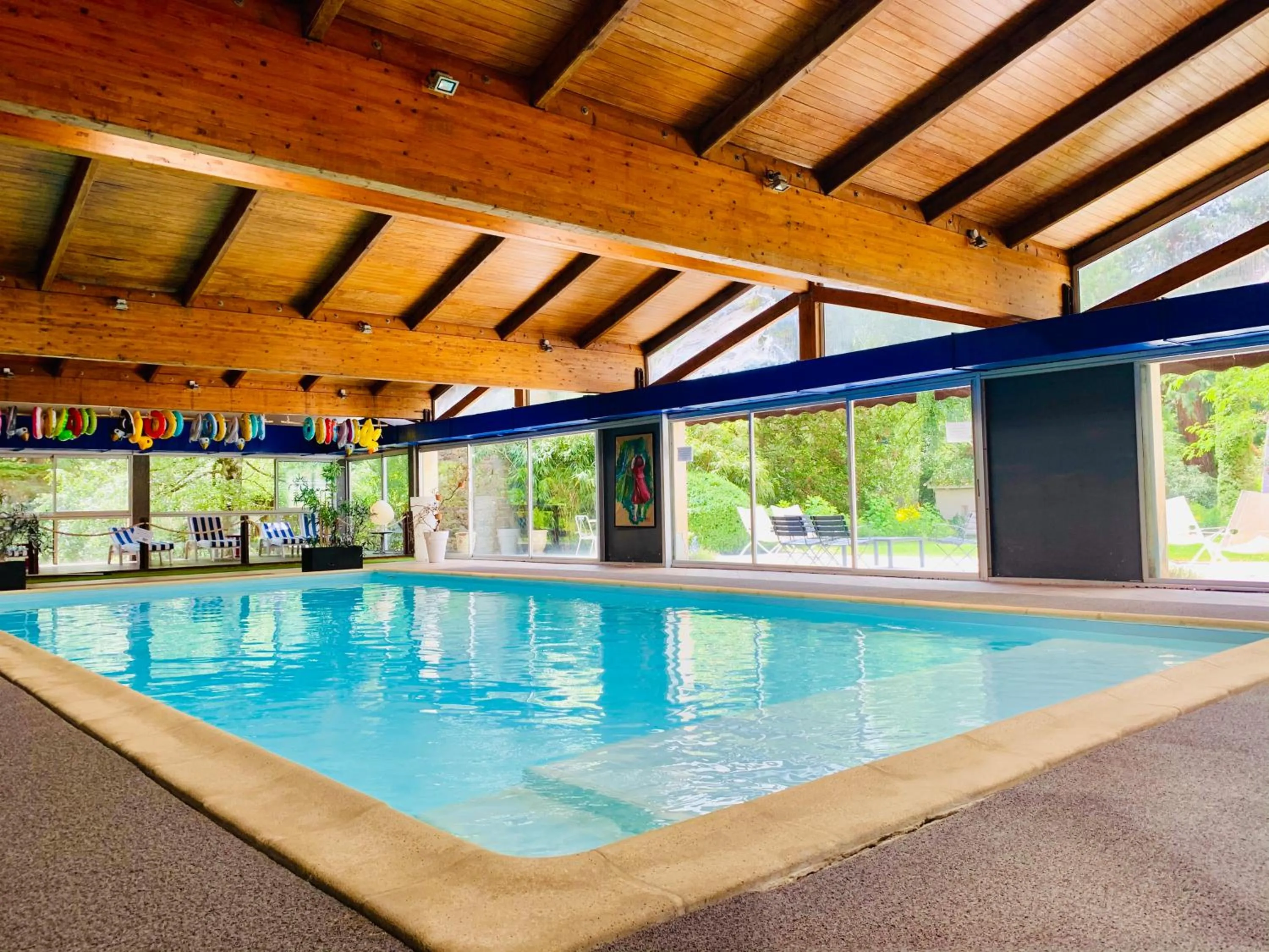 Swimming pool in Domaine La Gentilhommière