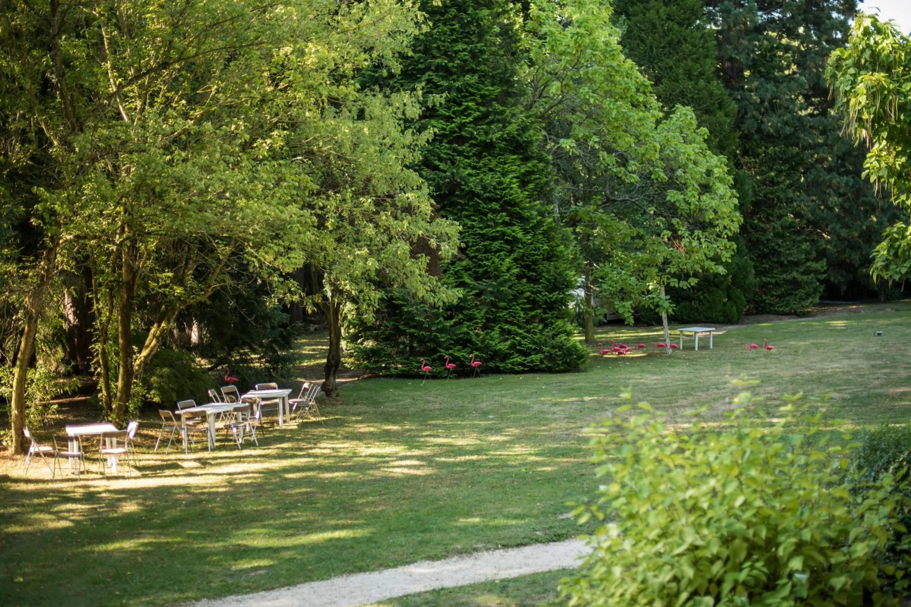 Garden in Domaine La Gentilhommière