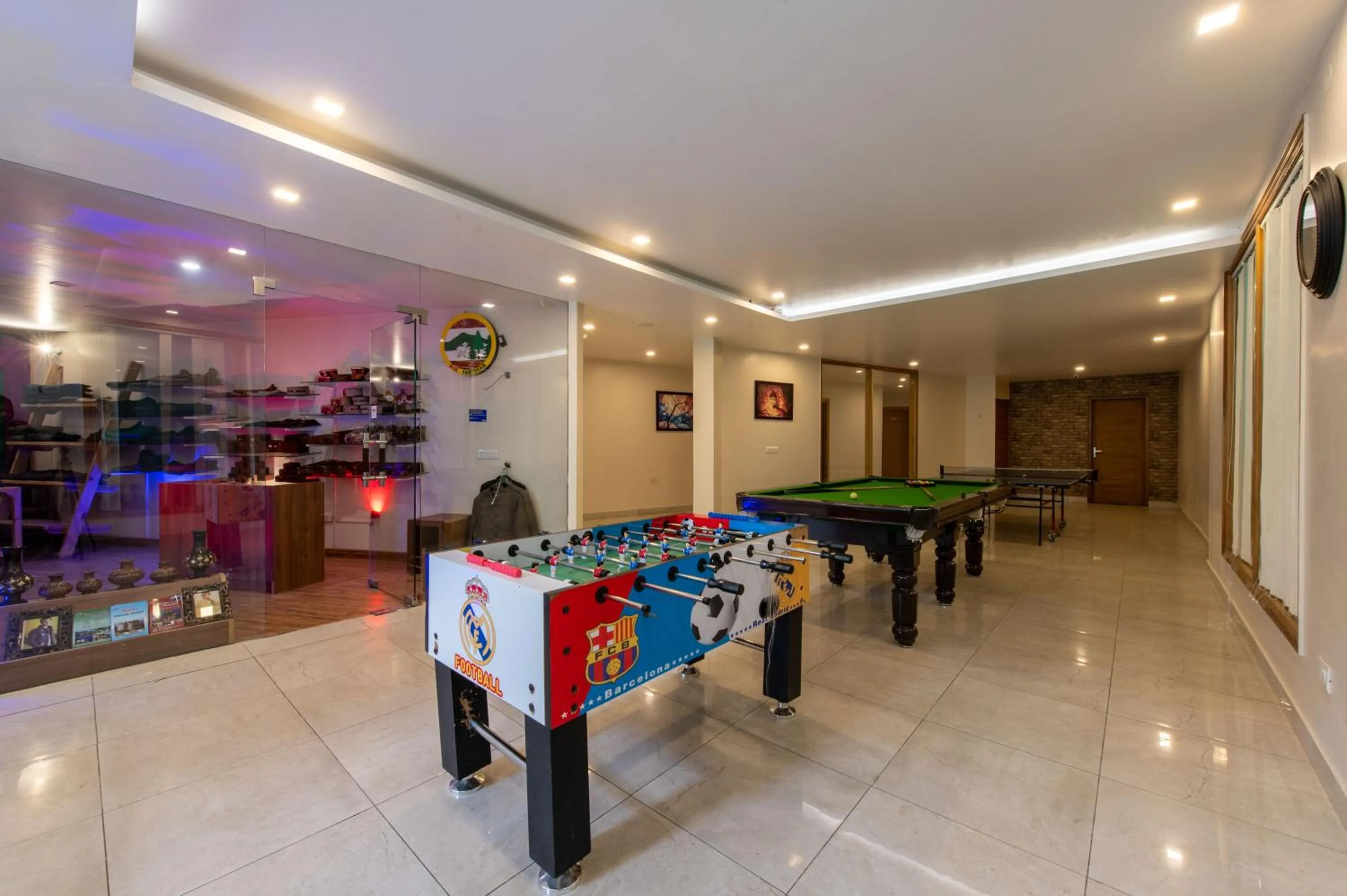 Game Room in Ekant Retreat Resort