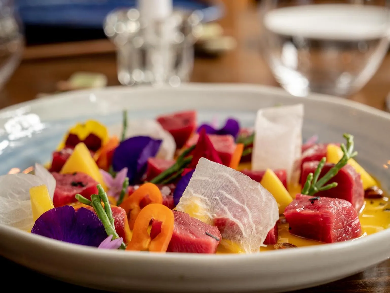 Food in Peira Blanca Hotel Gastronómico