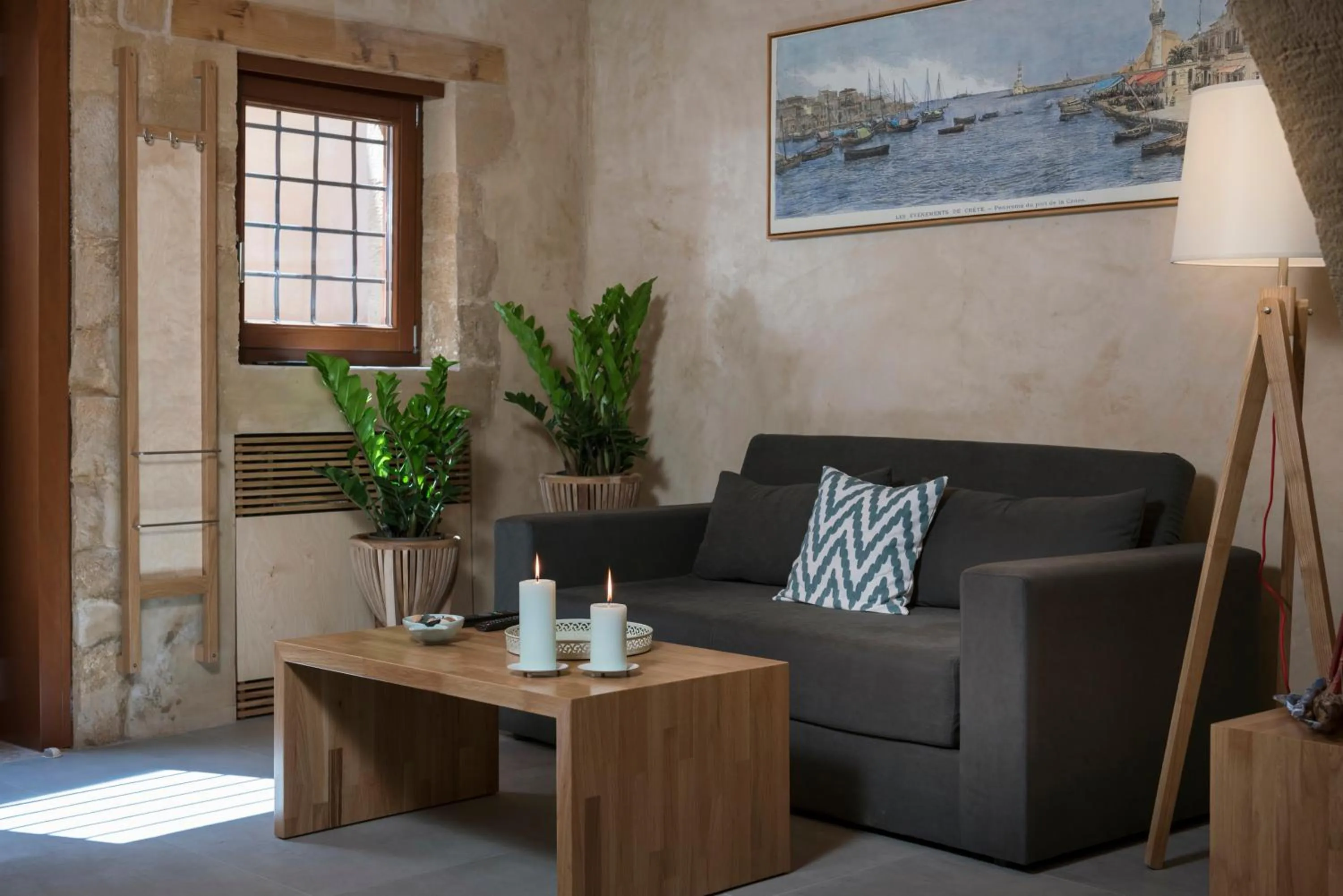 Living room in Neoria Houses