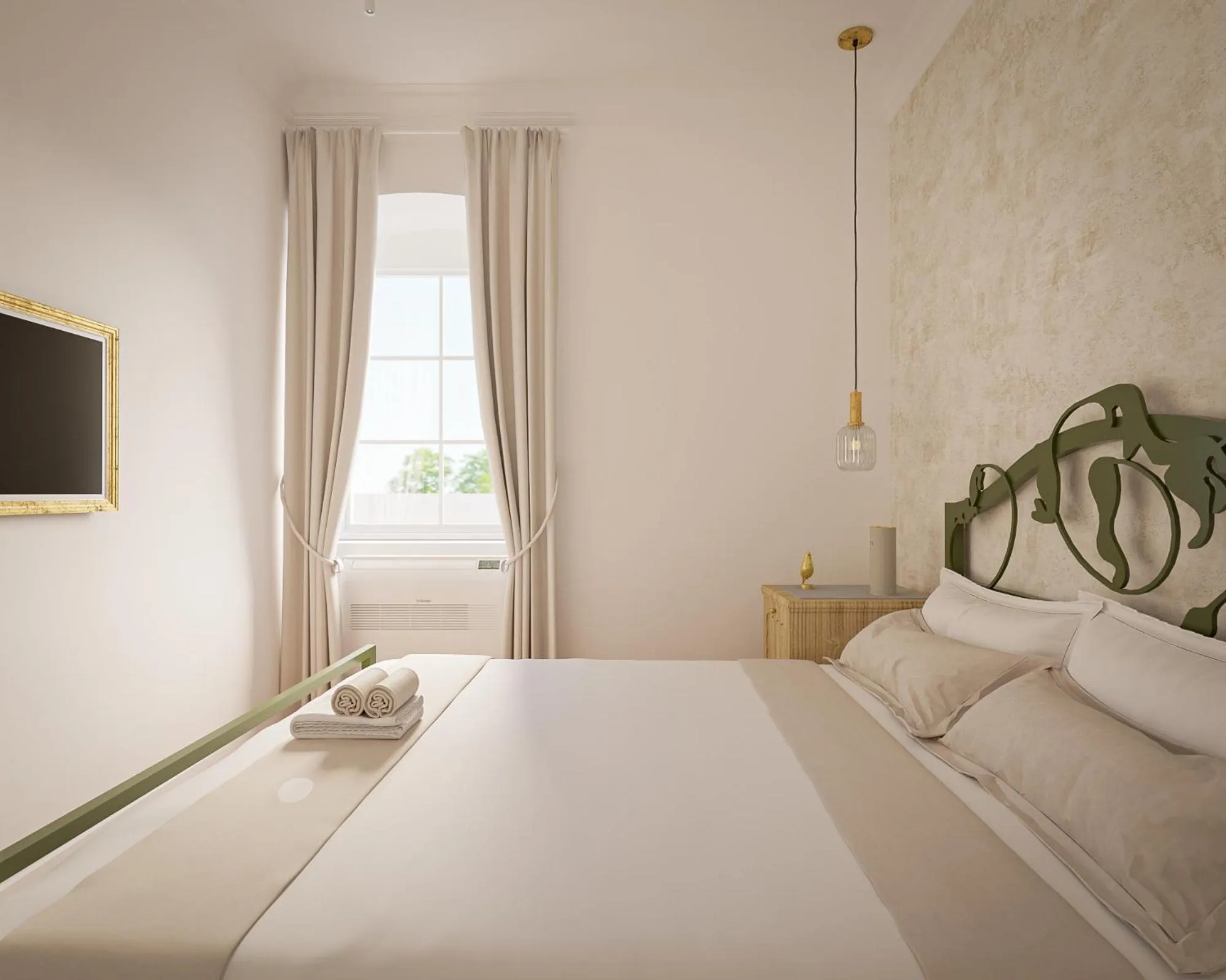 Photo of the whole room, Bed in Vila Perast Boutique Hotel