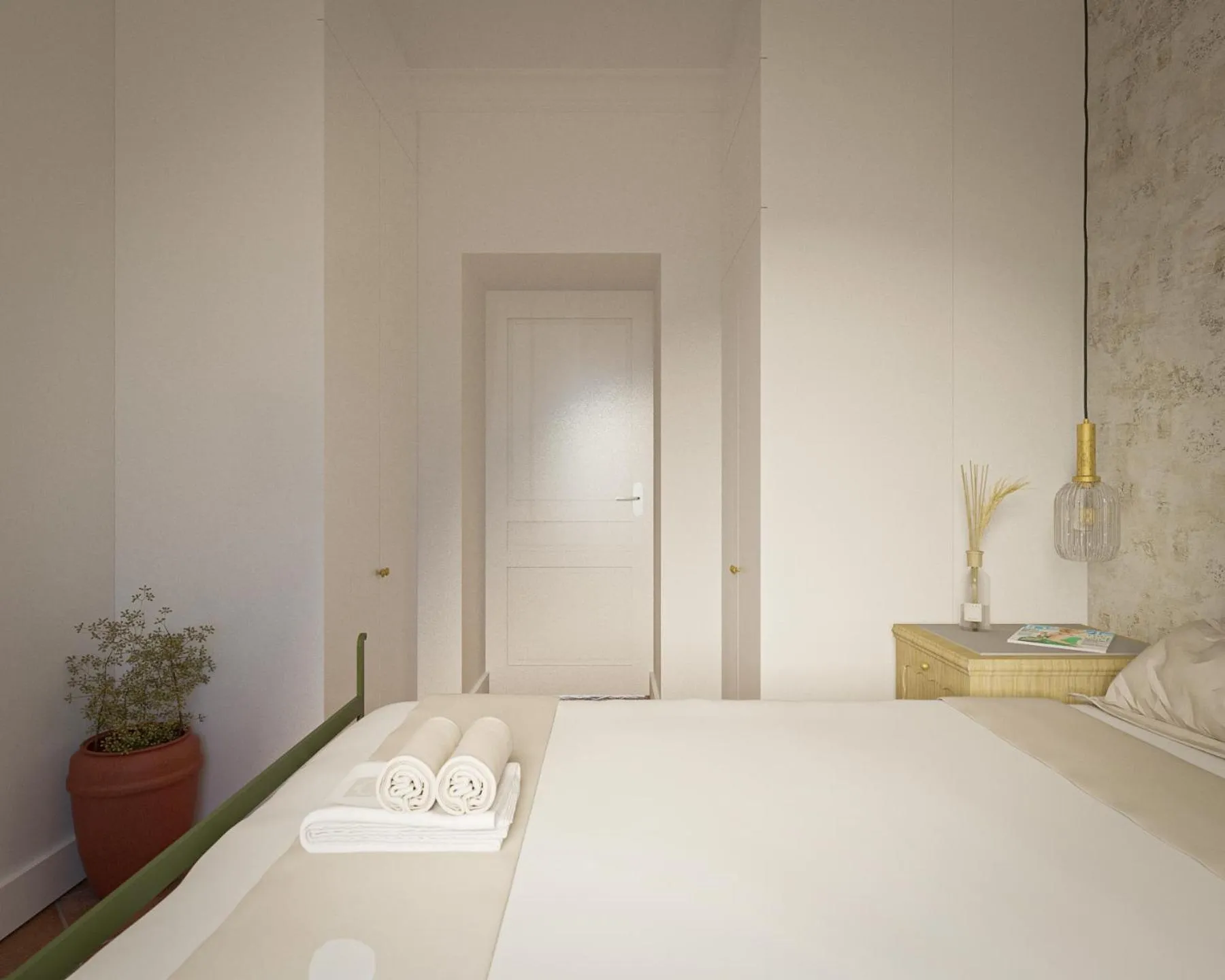 Bedroom, Bed in Vila Perast Boutique Hotel