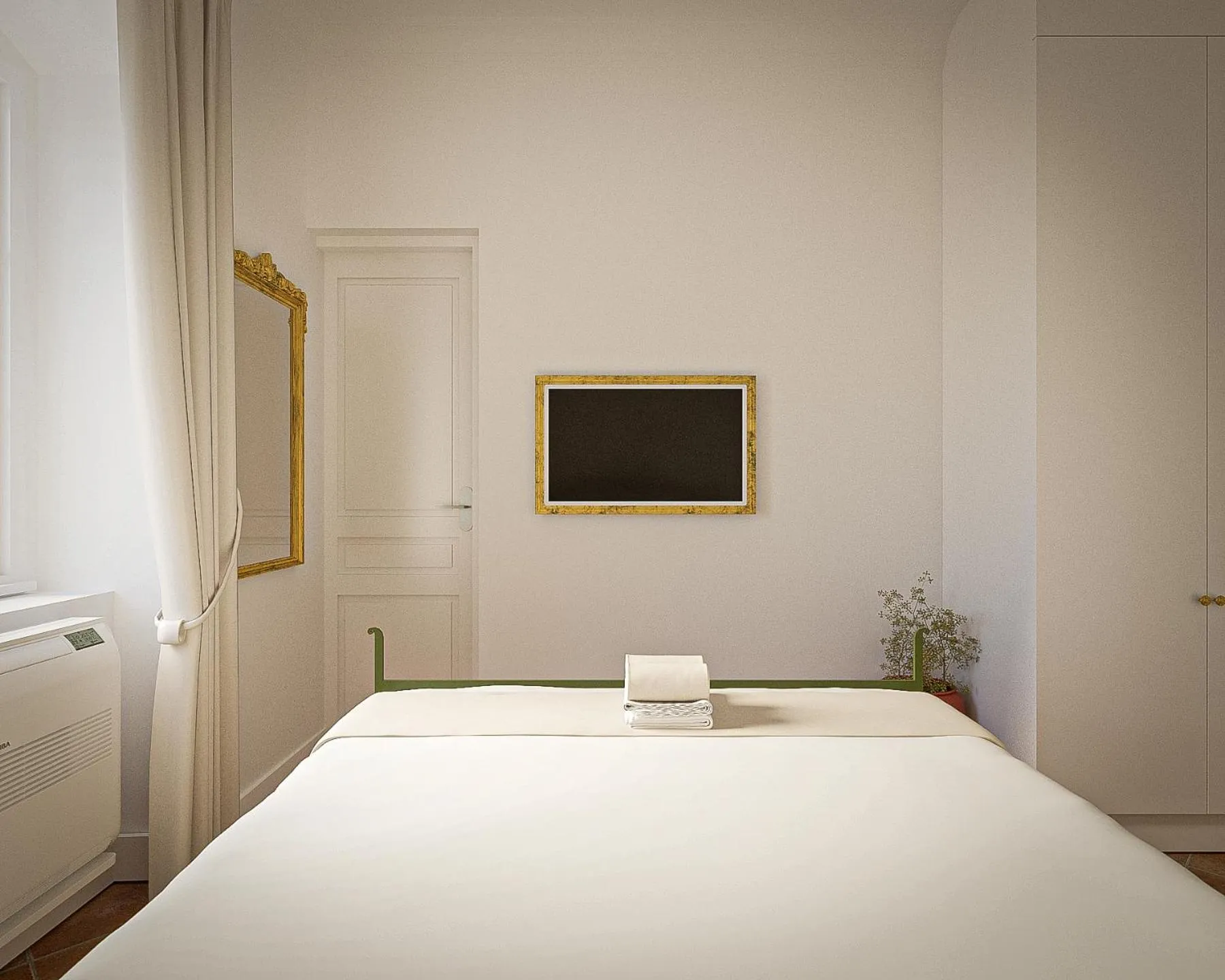 Bedroom, Bed in Vila Perast Boutique Hotel