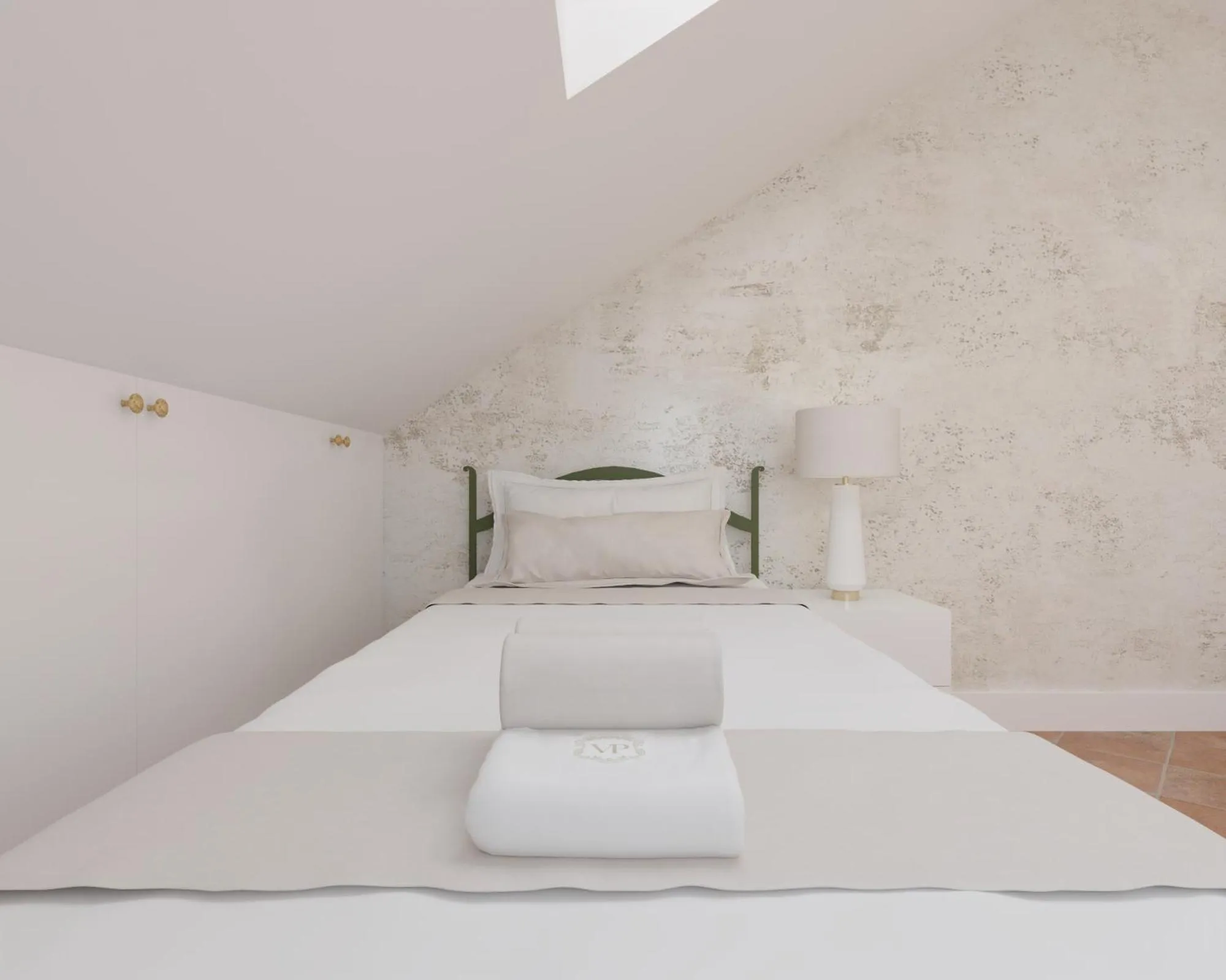 Bed in Vila Perast Boutique Hotel