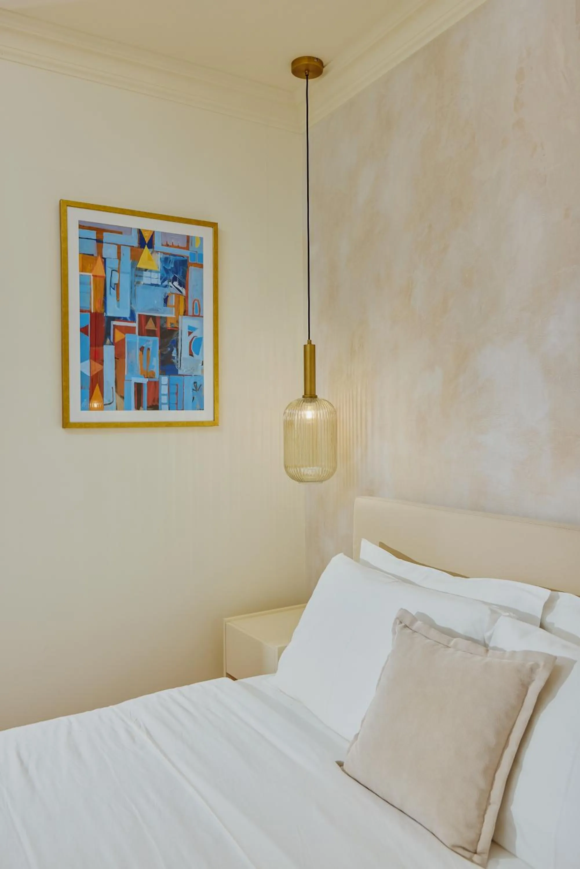 Bed in Vila Perast Boutique Hotel