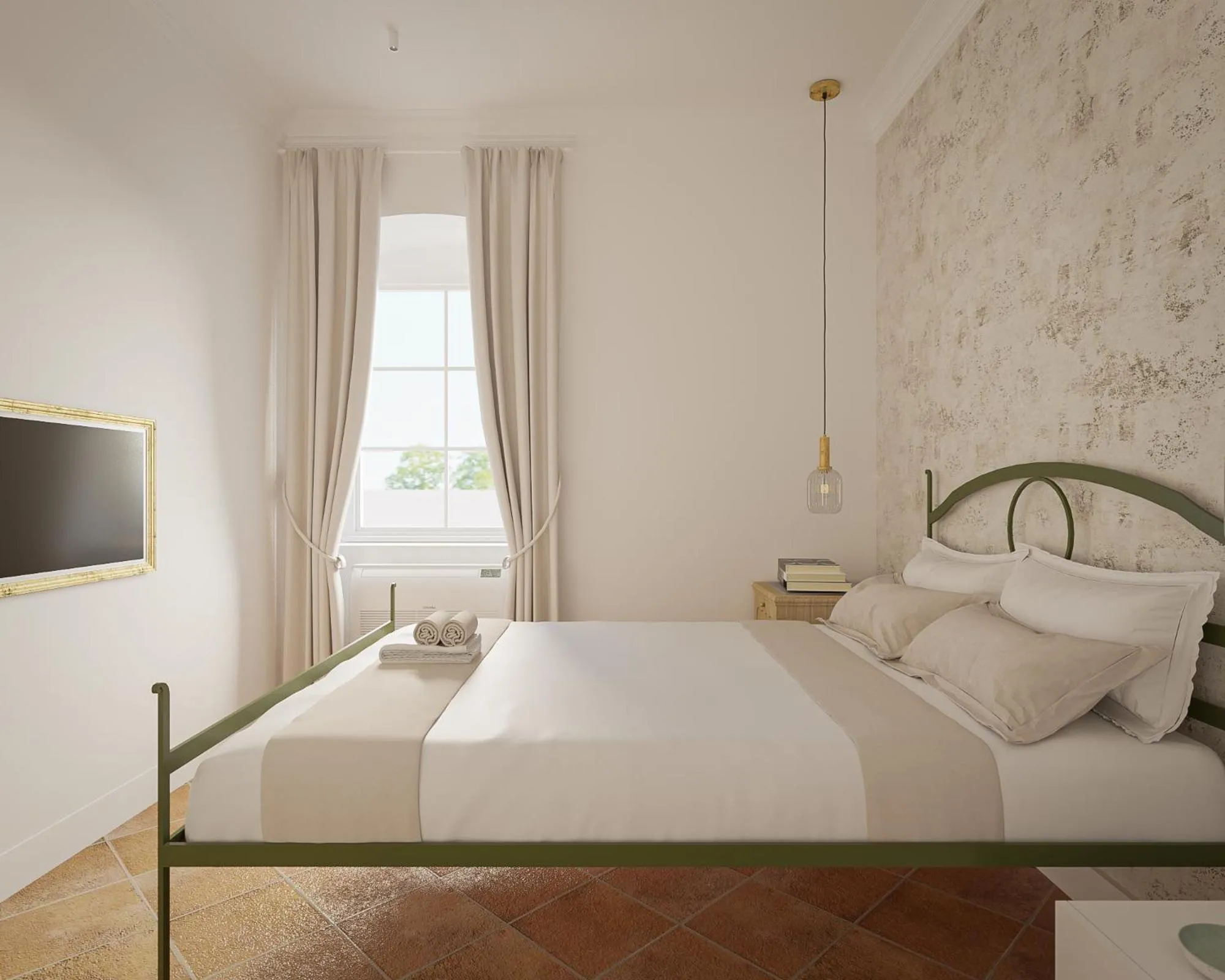 Photo of the whole room, Bed in Vila Perast Boutique Hotel