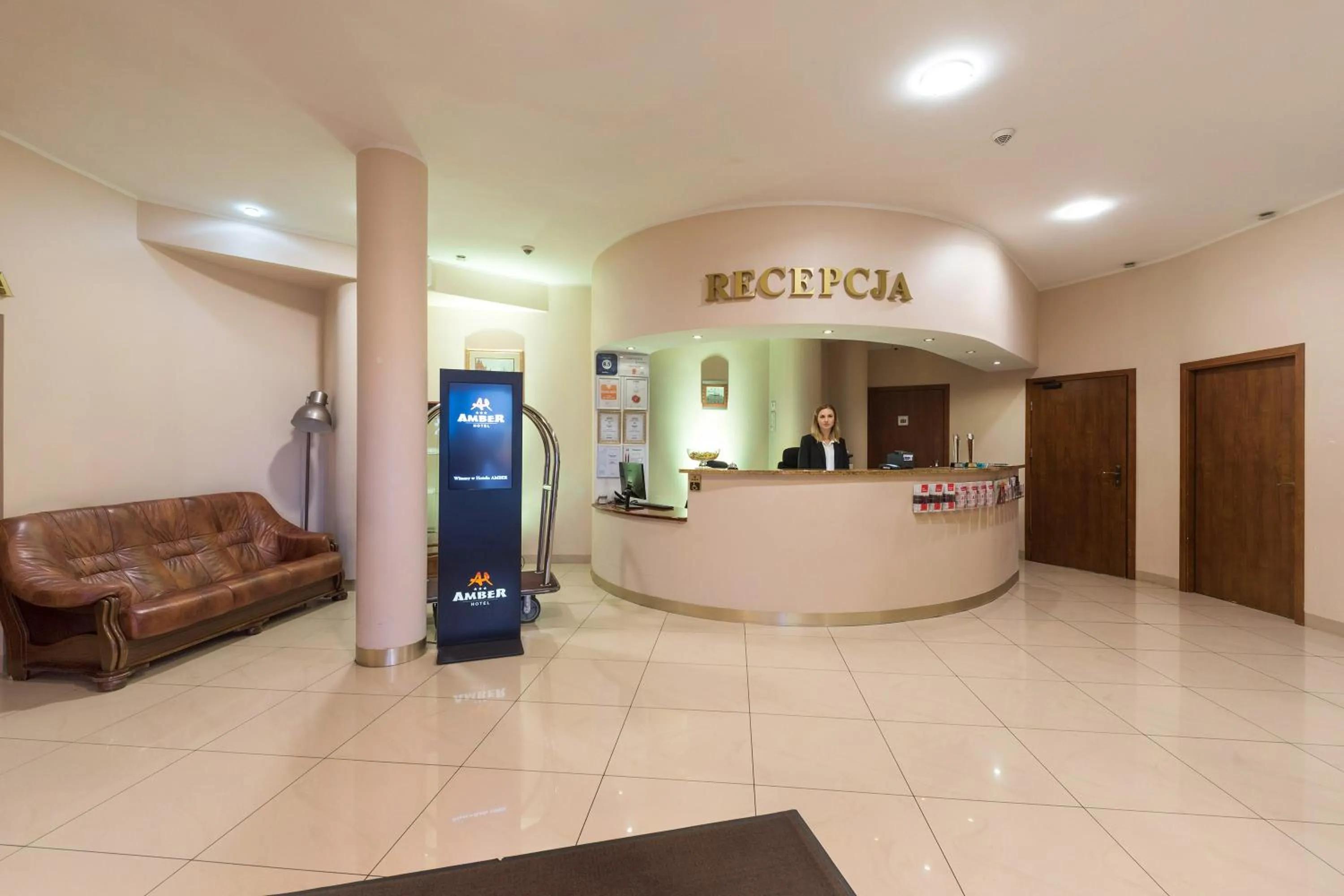 Property building in Amber Hotel