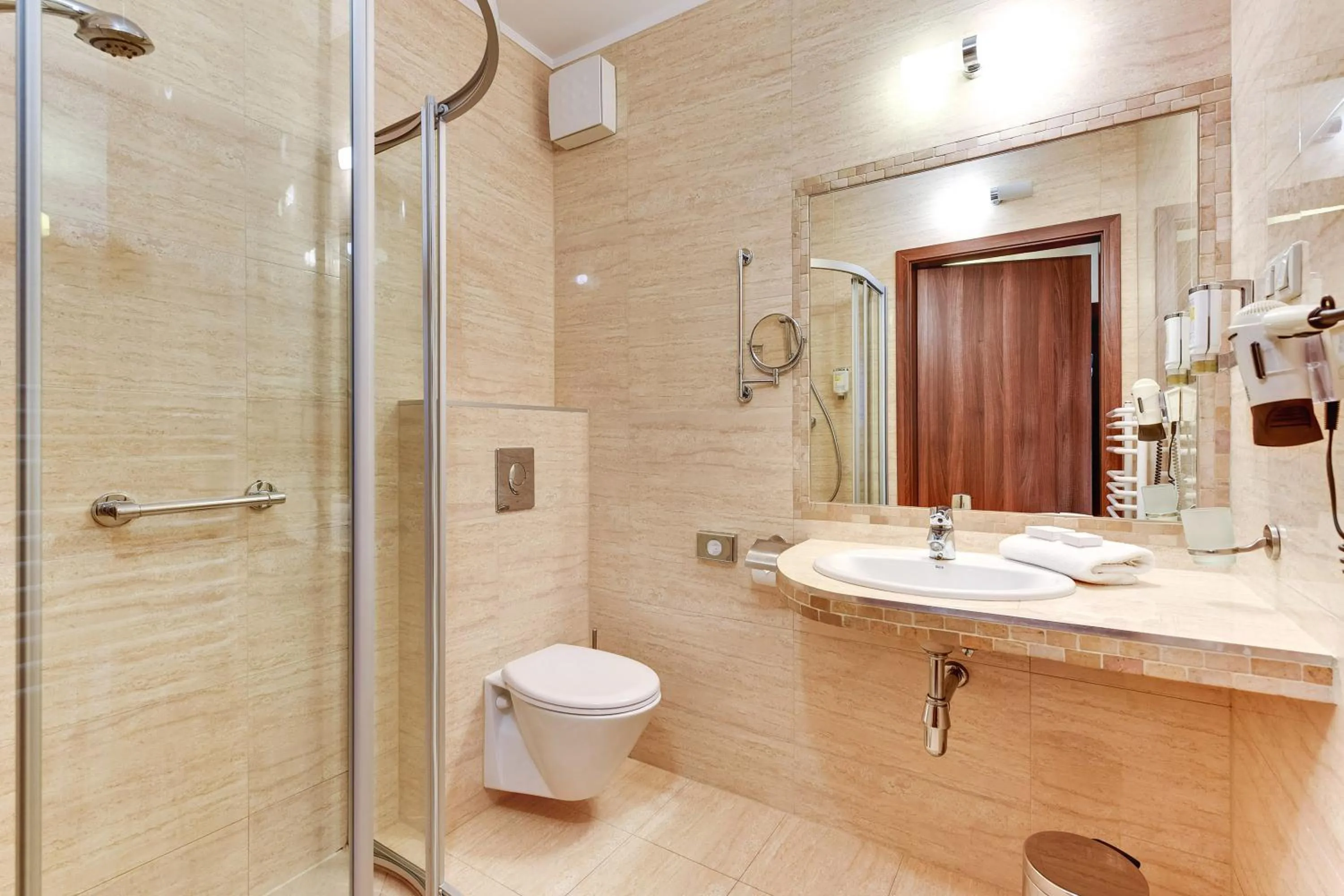 Bathroom in Amber Hotel