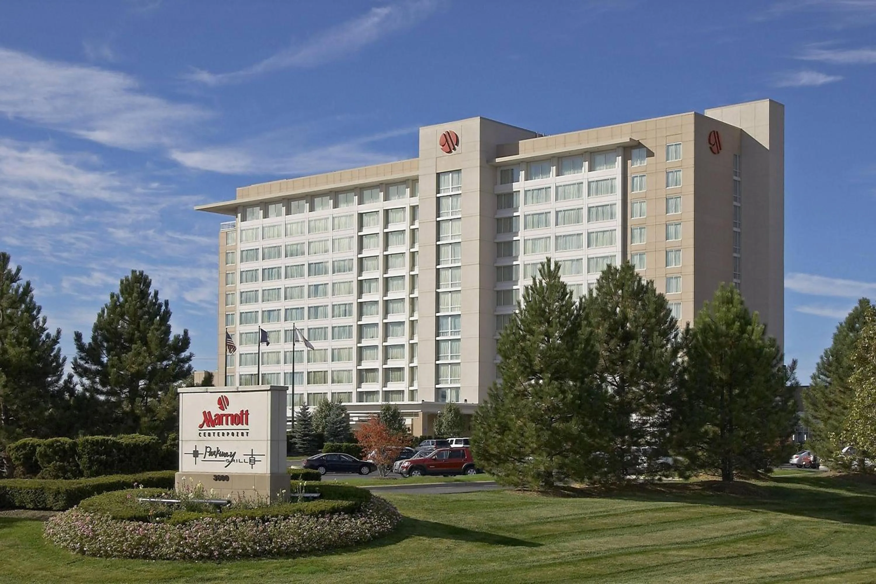 Property building in Auburn Hills Marriott Pontiac