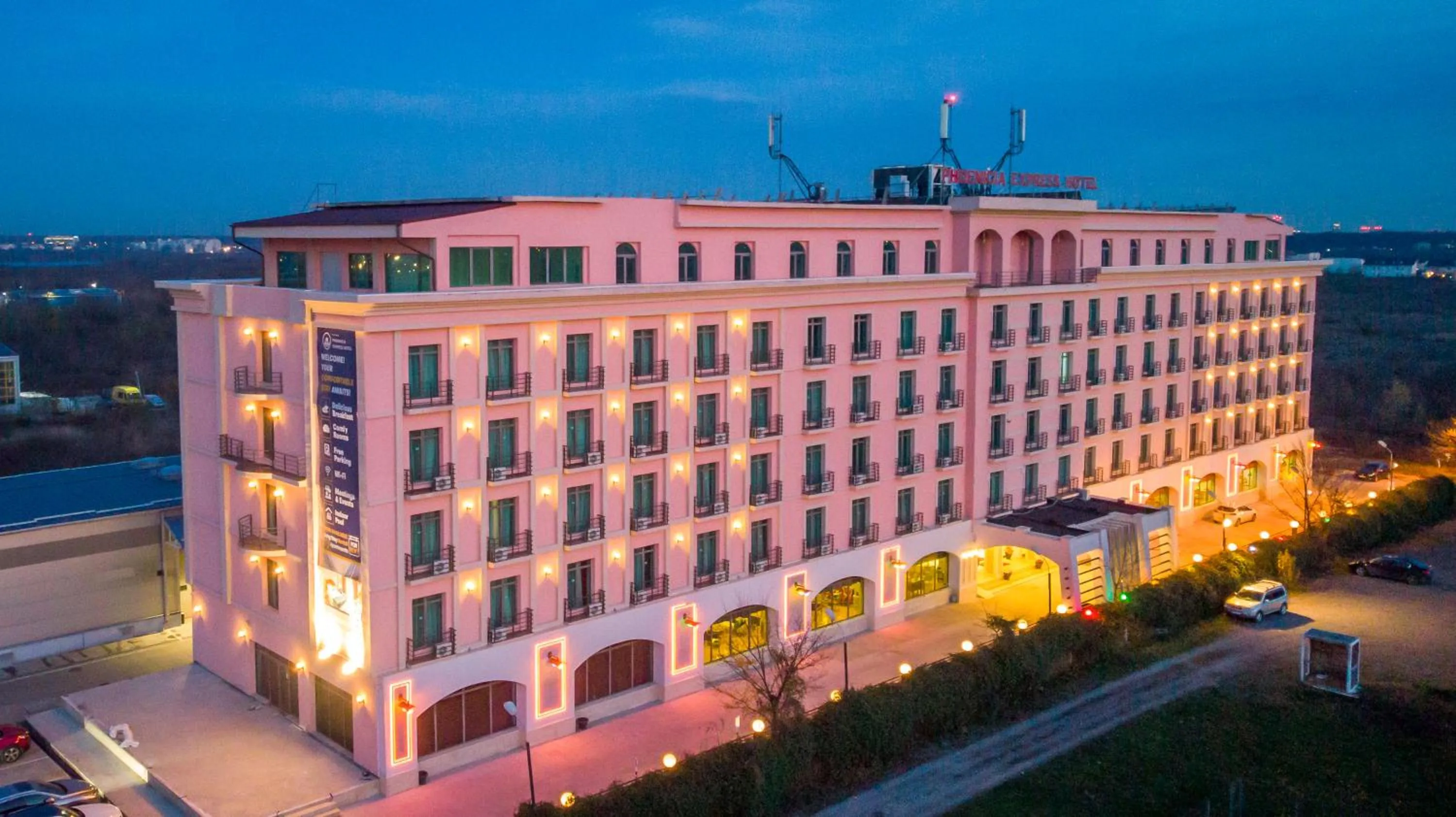 Property building in Phoenicia Express Hotel