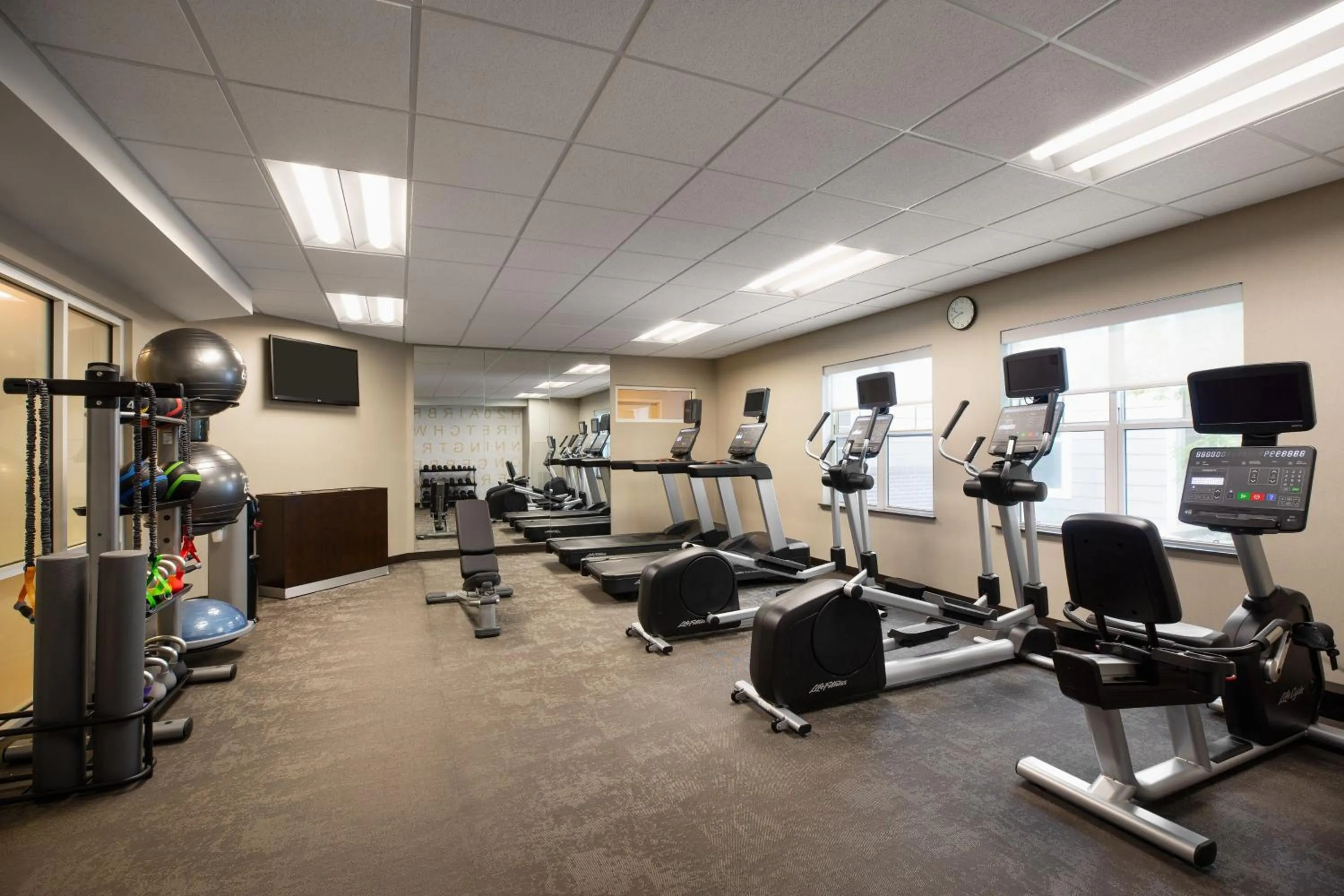 Fitness centre/facilities in Residence Inn by Marriott Madison West/Middleton