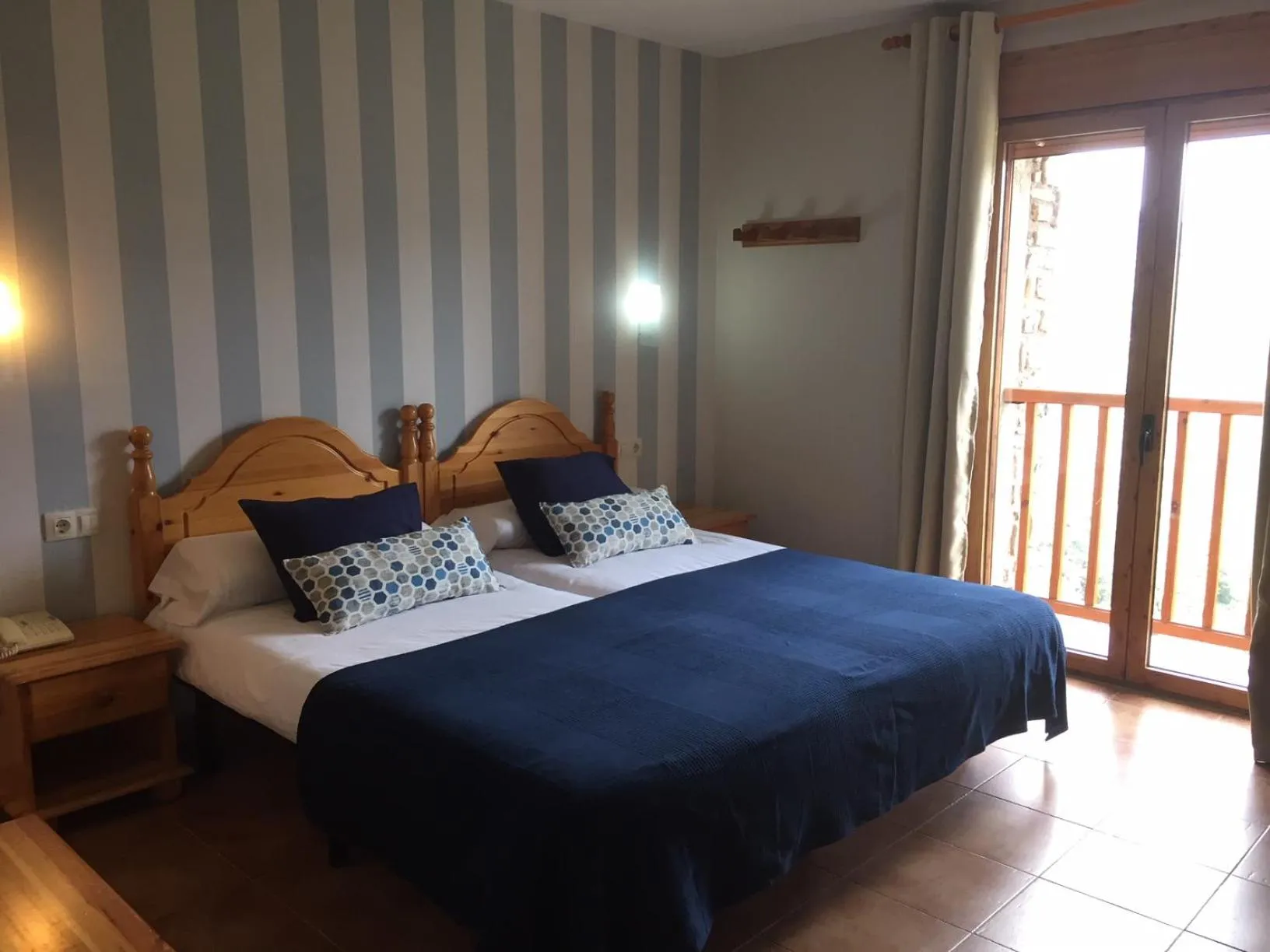 Bed in Hotel Supermolina