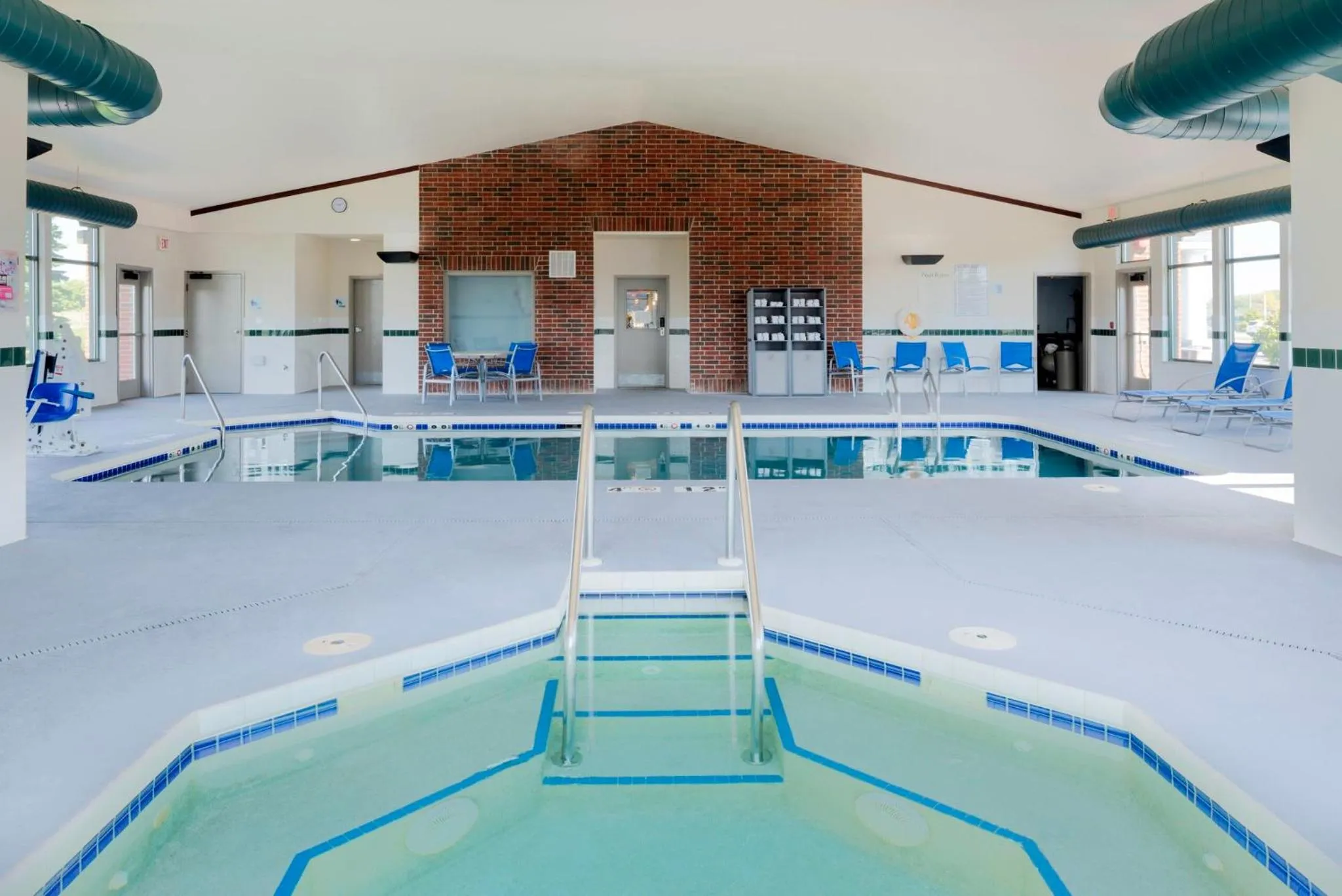 Swimming pool in Holiday Inn Express Hotel & Suites Fort Atkinson by IHG