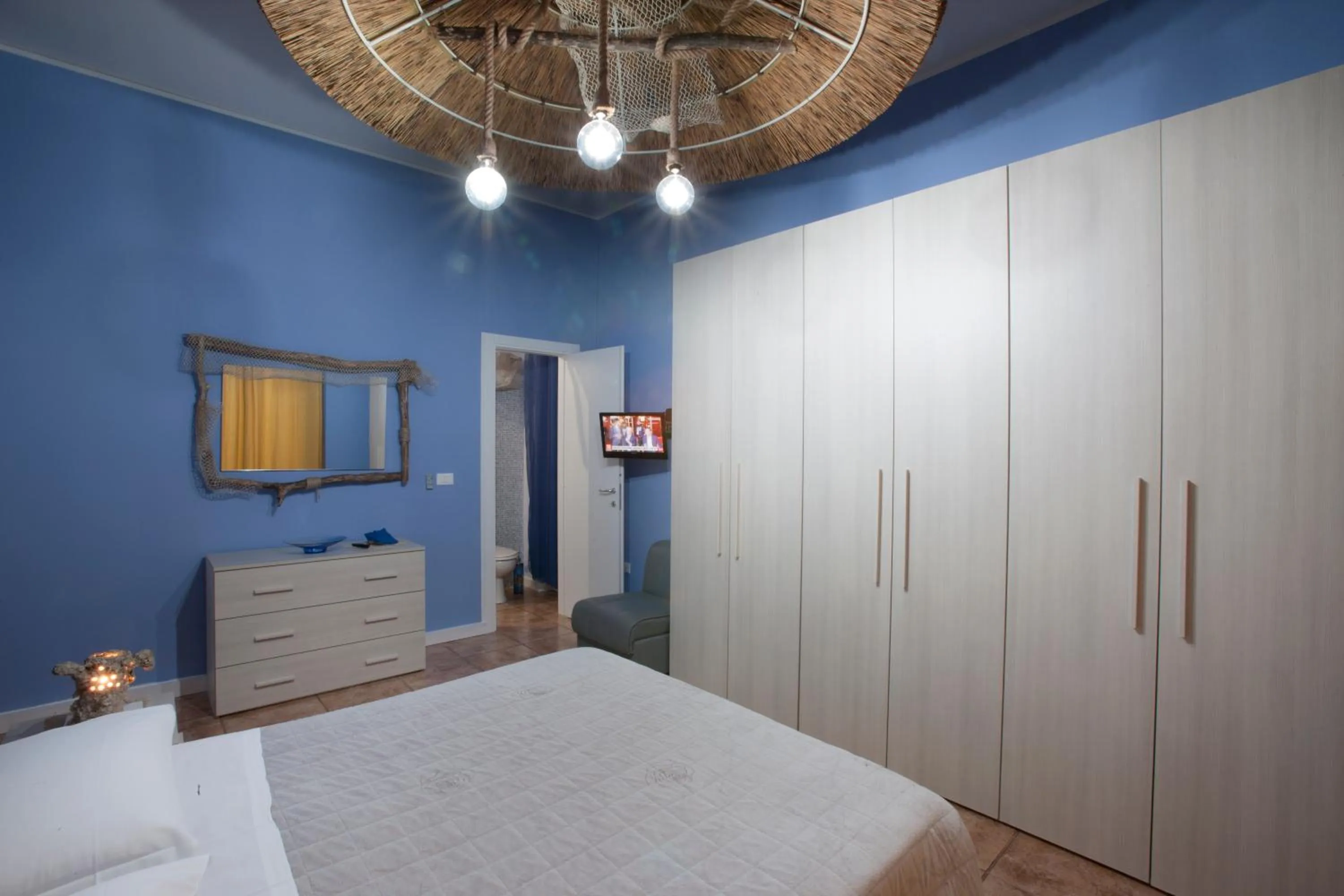 Bed in Marini Bed&Breakfast