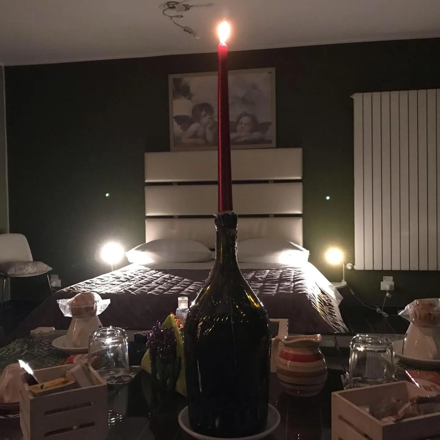 Bed in Marini Bed&Breakfast