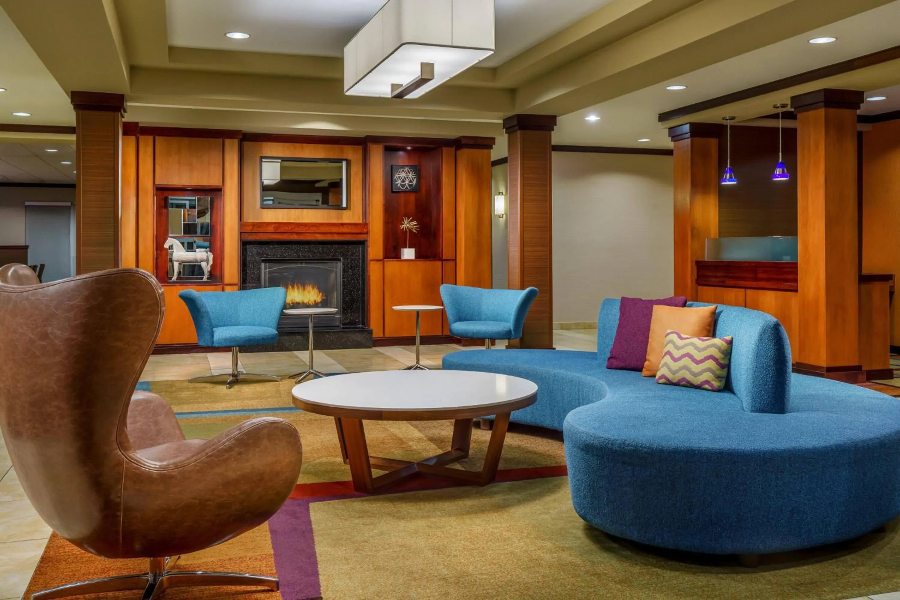 Lobby or reception in Fairfield by Marriott Peoria East