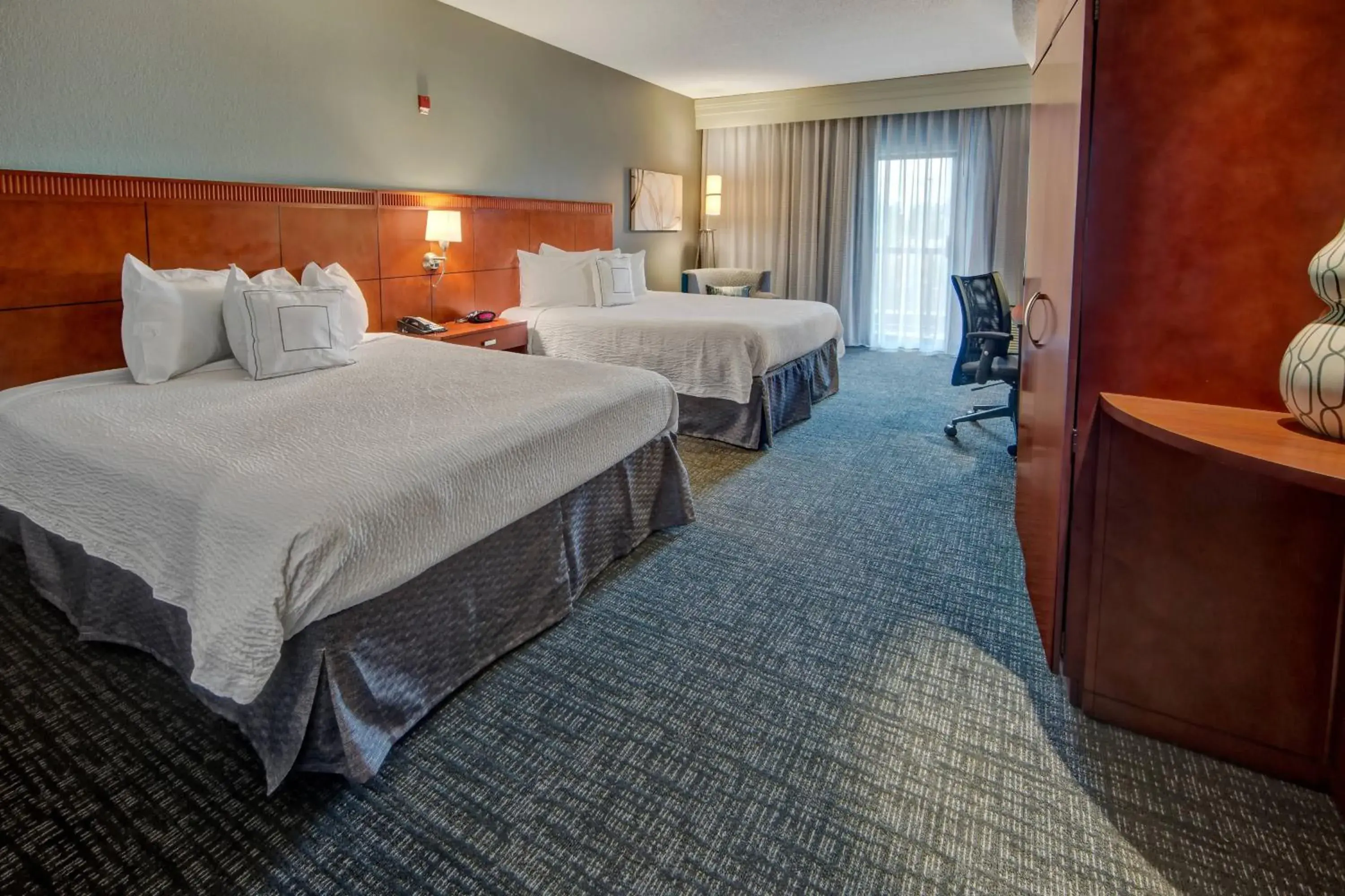 Queen Room with Two Queen Beds in Courtyard by Marriott Memphis Southaven Queen Room with Two Queen Beds in Courtyard by Marriott Memphis Southaven