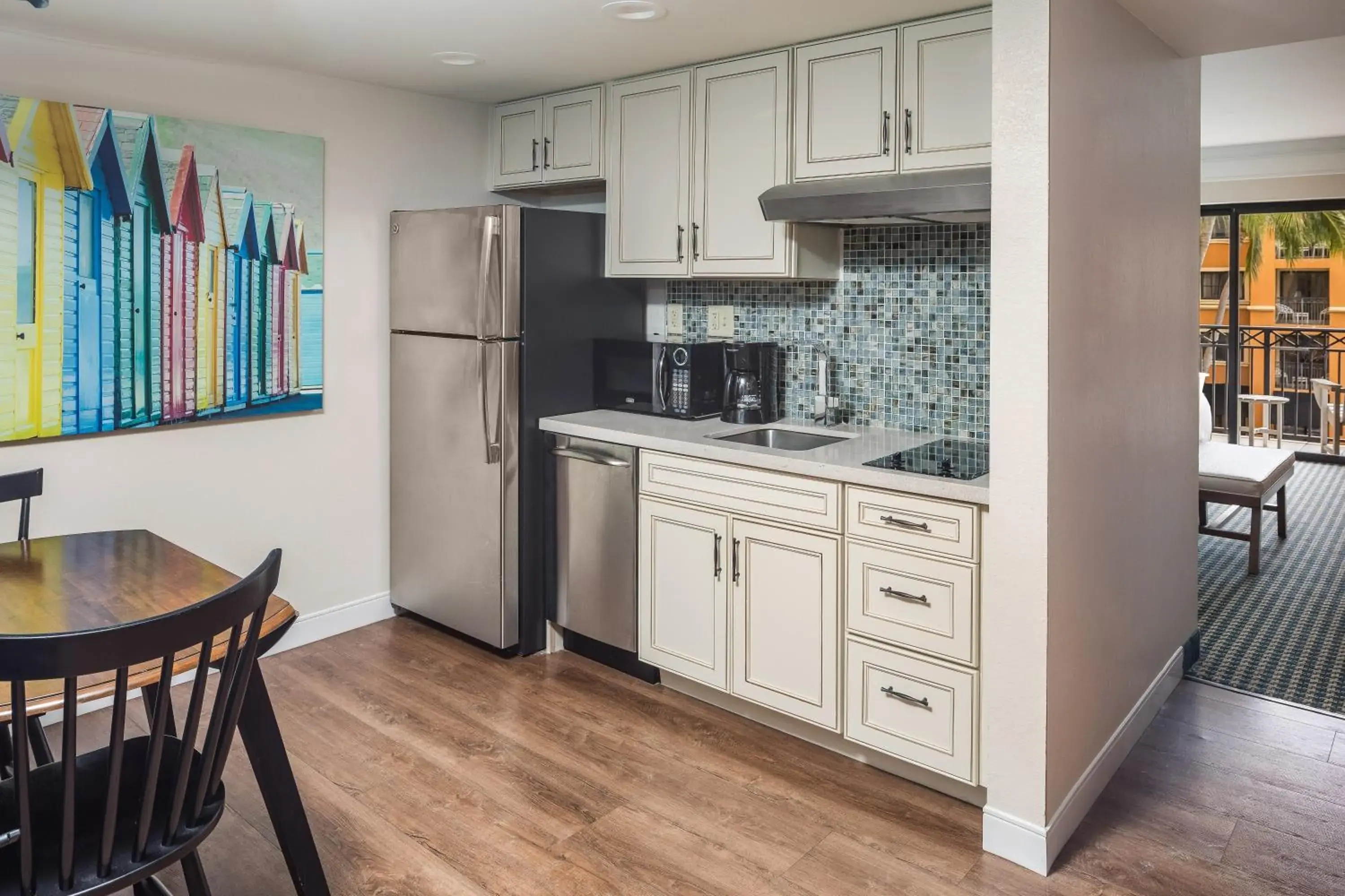 Mobility Accessible King Studio - Pool View in The Atlantic Suites on the Ave Mobility Accessible King Studio - Pool View in The Atlantic Suites on the Ave