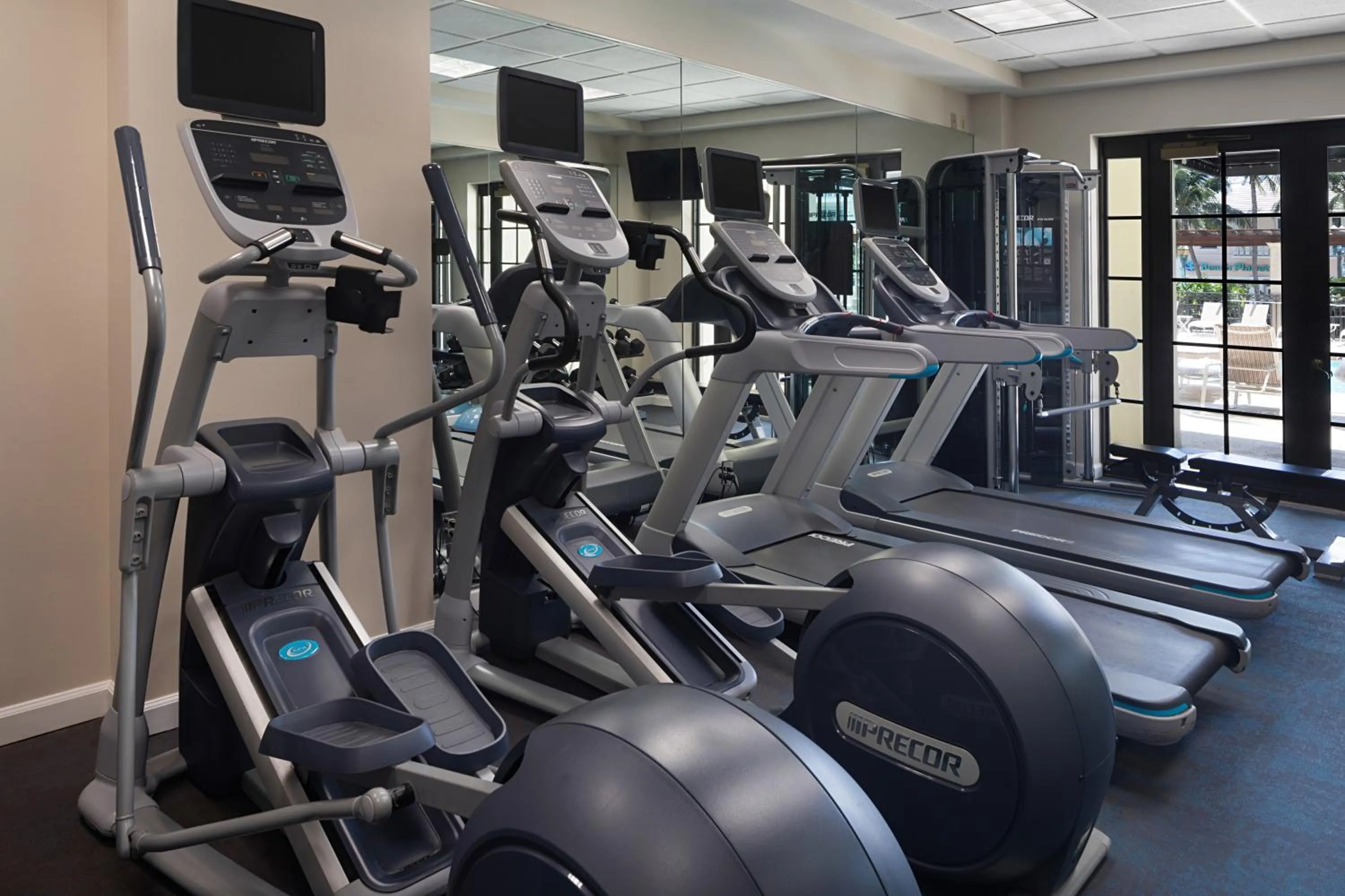 Fitness centre/facilities in The Atlantic Suites on the Ave