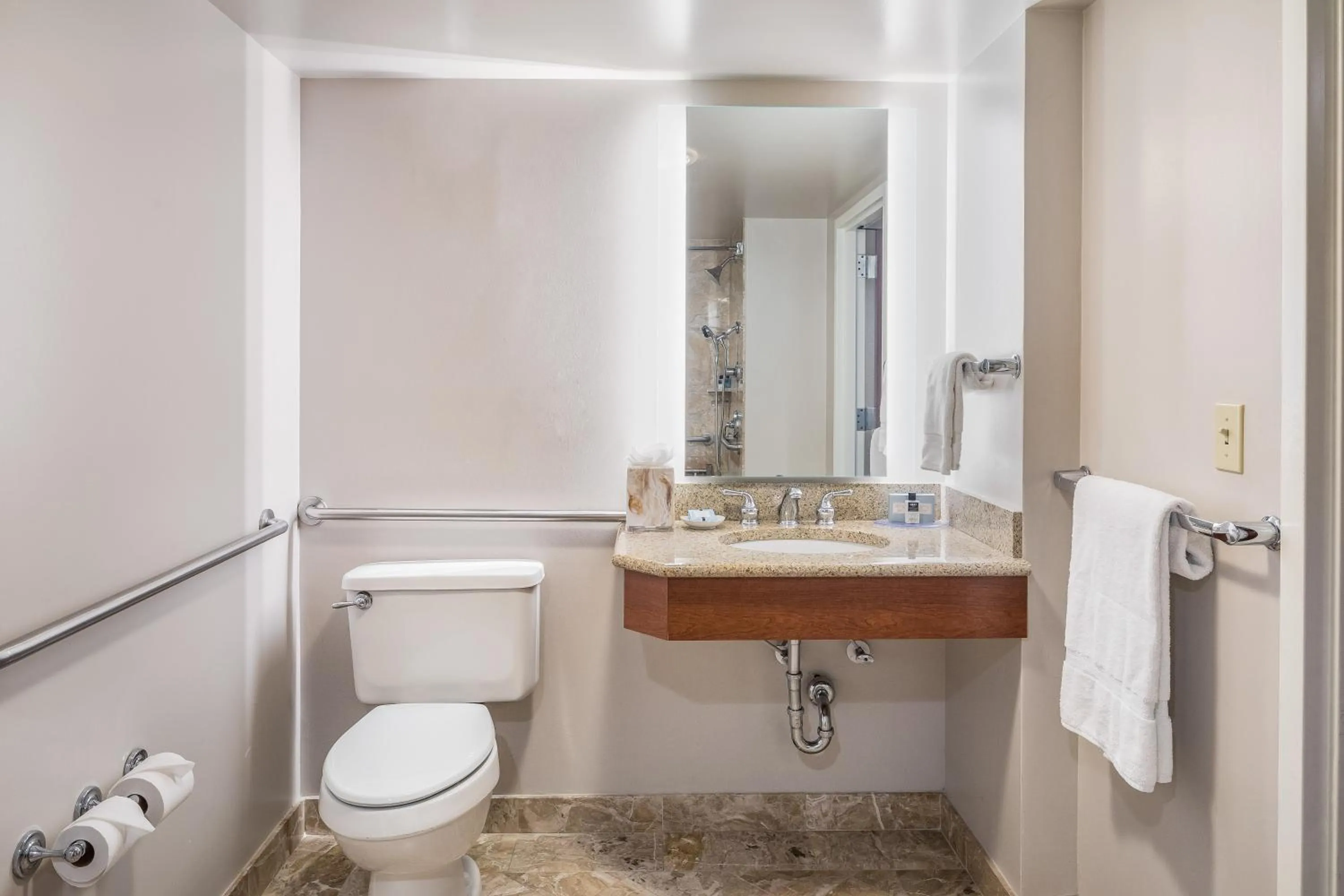 Bathroom in The Atlantic Suites on the Ave