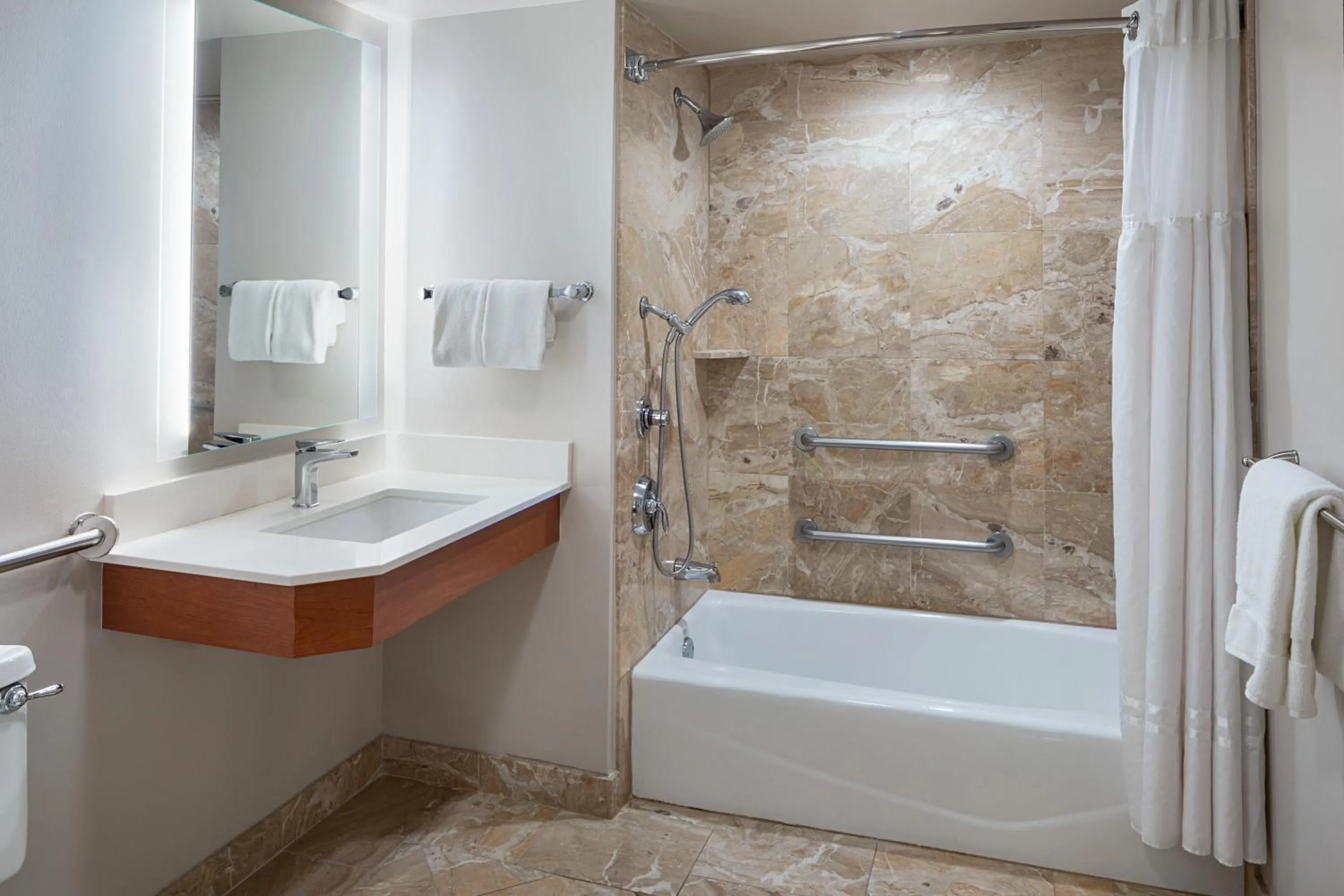 Bathroom in The Atlantic Suites on the Ave