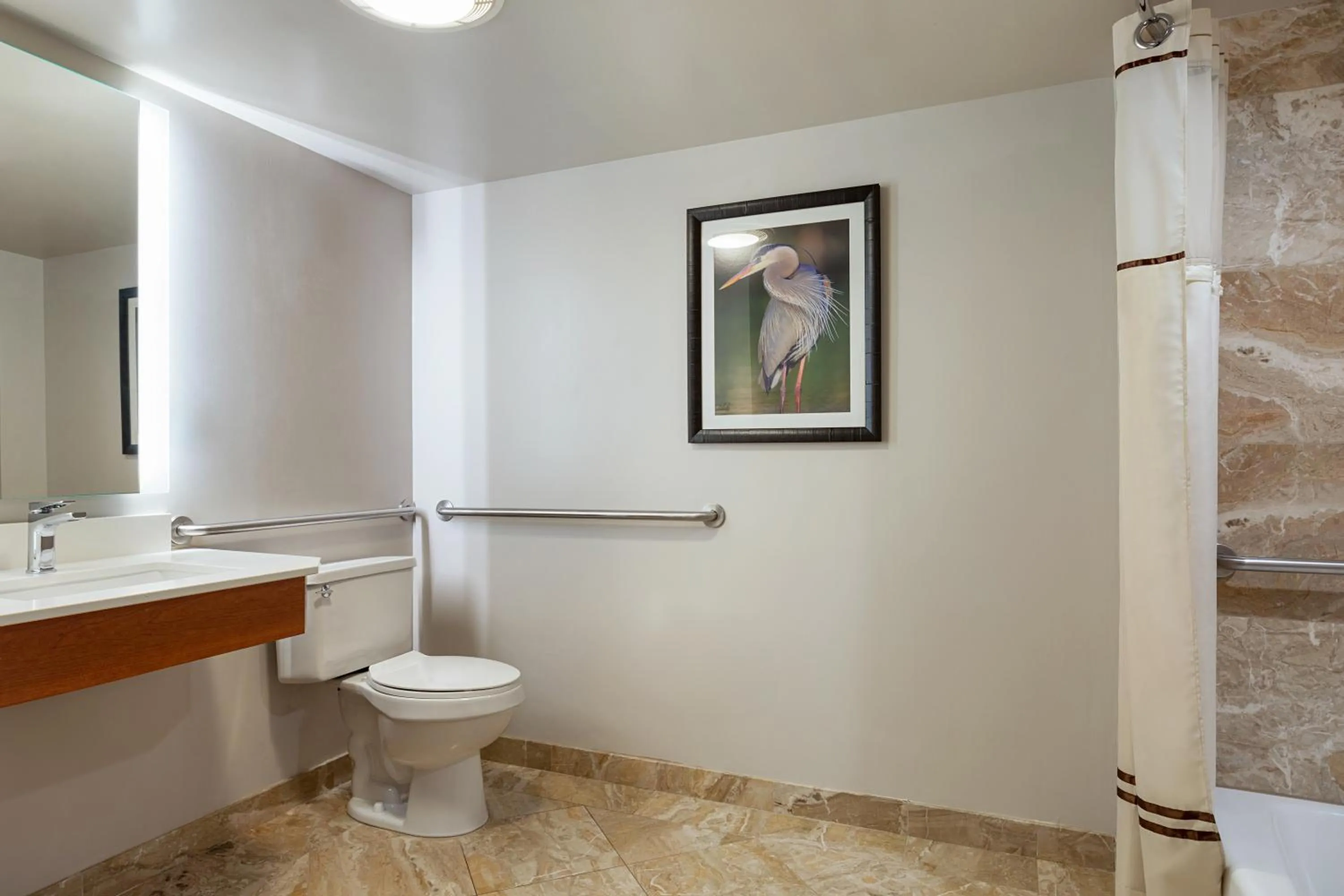 Bathroom in The Atlantic Suites on the Ave