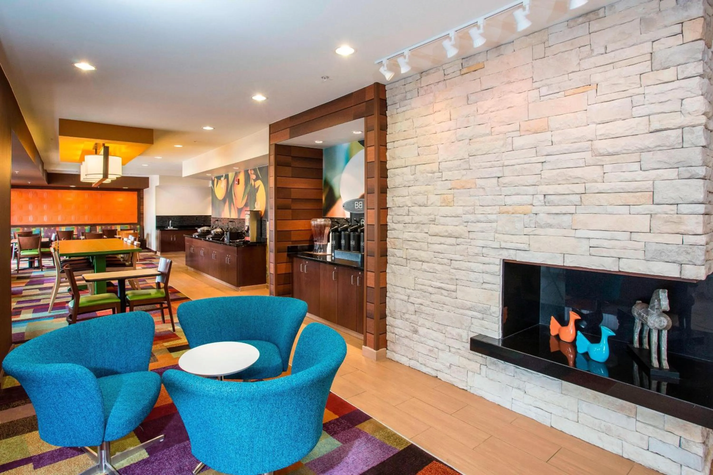Lobby or reception in Fairfield Inn & Suites Greeley