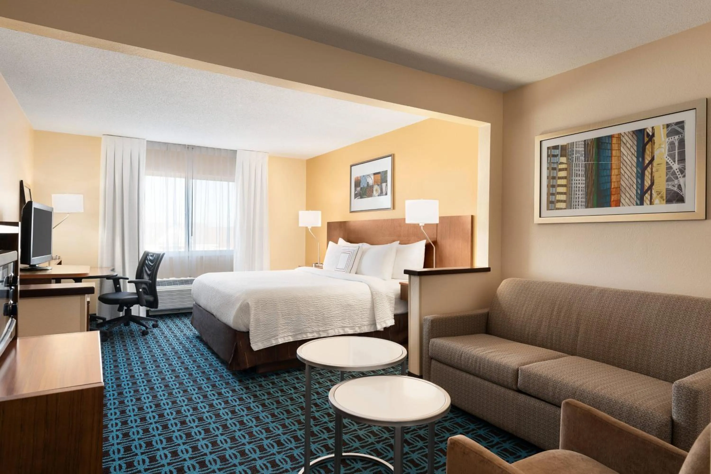 Photo of the whole room, Bed in Fairfield Inn by Marriott Deptford