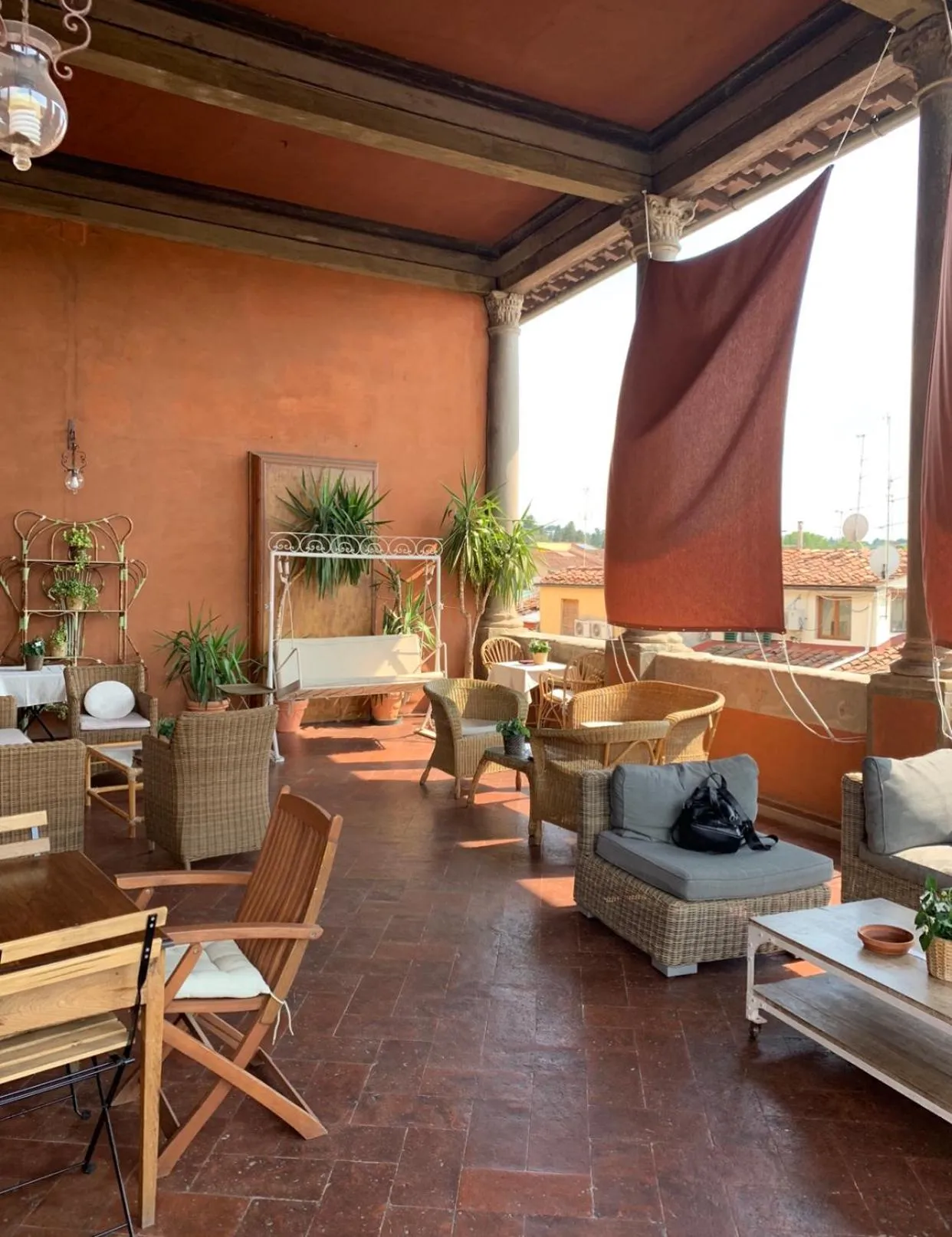 Patio in Hotel Palazzo Guadagni