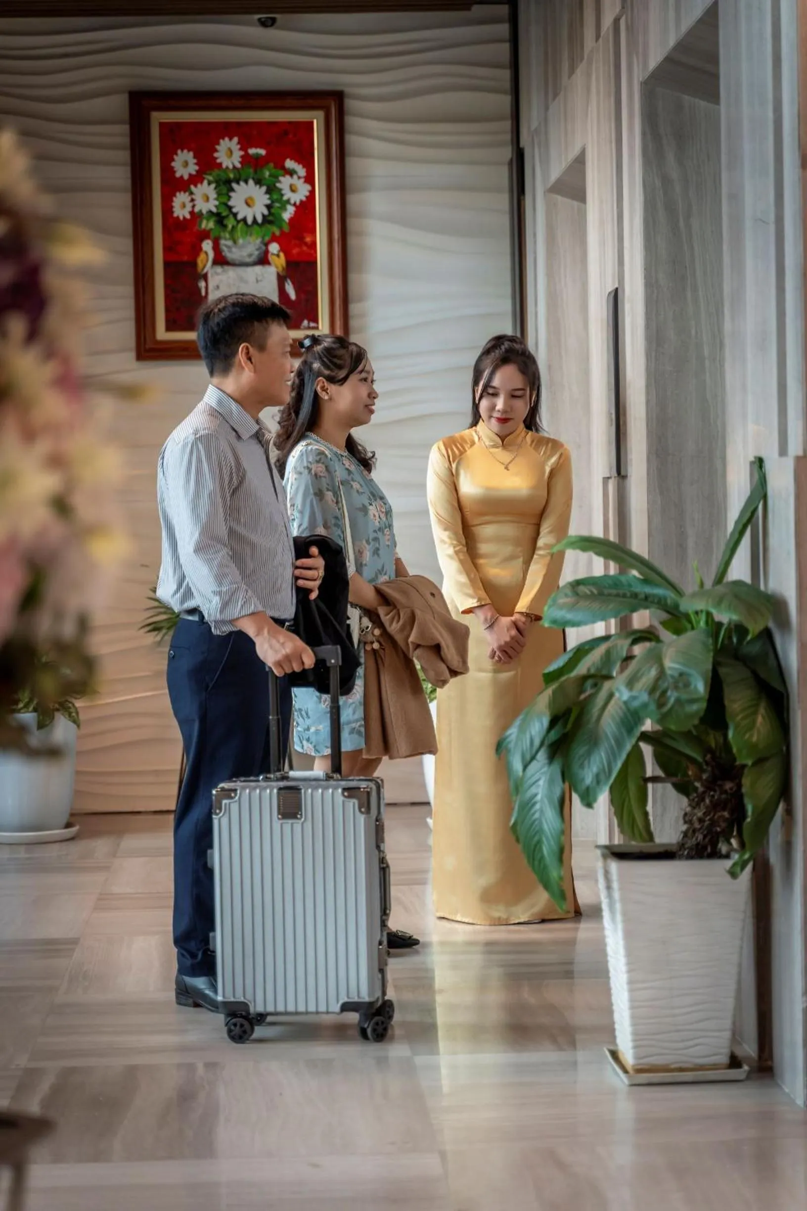 Lobby or reception in Poseidon Nha Trang Hotel
