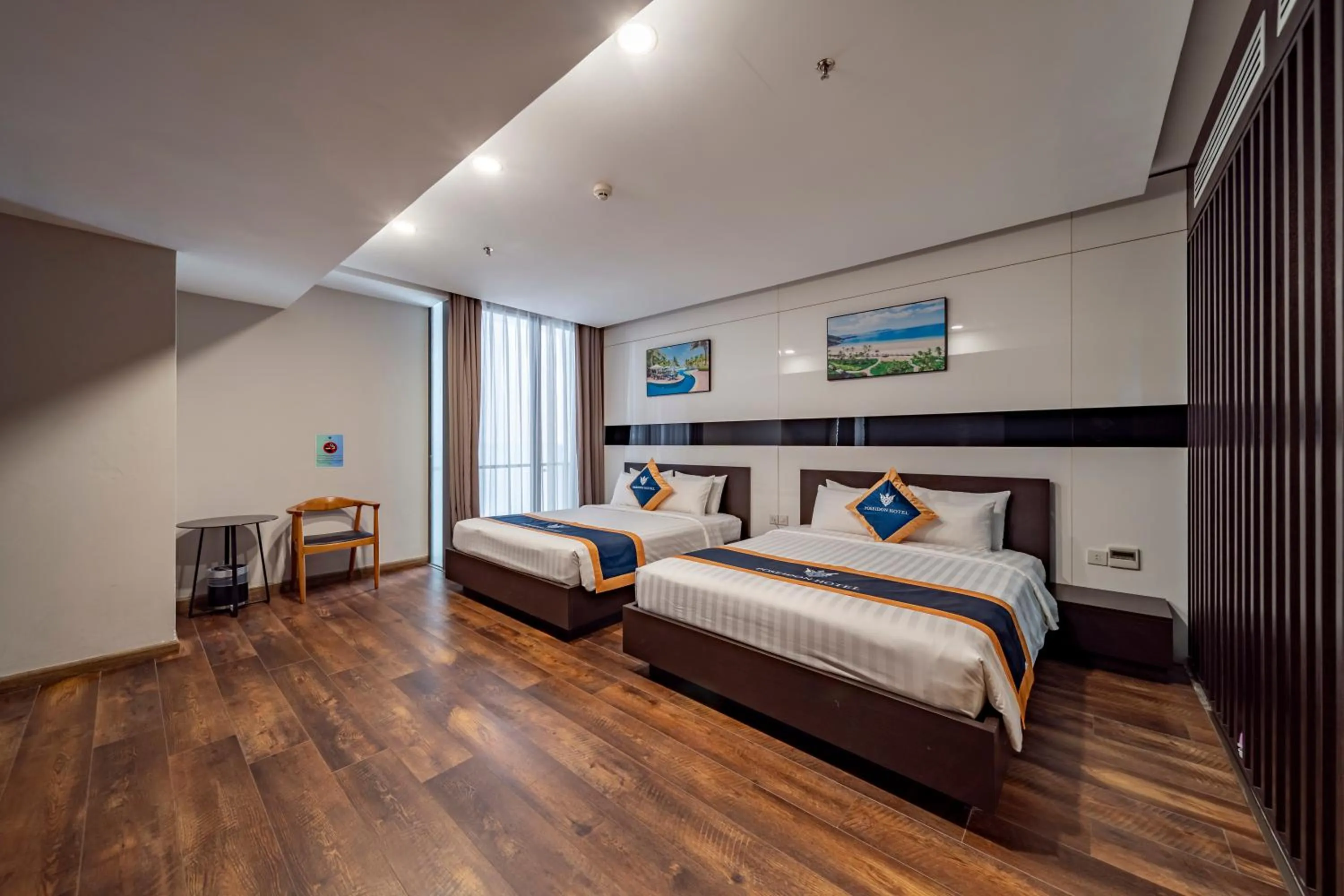 Photo of the whole room, Bed in Poseidon Nha Trang Hotel