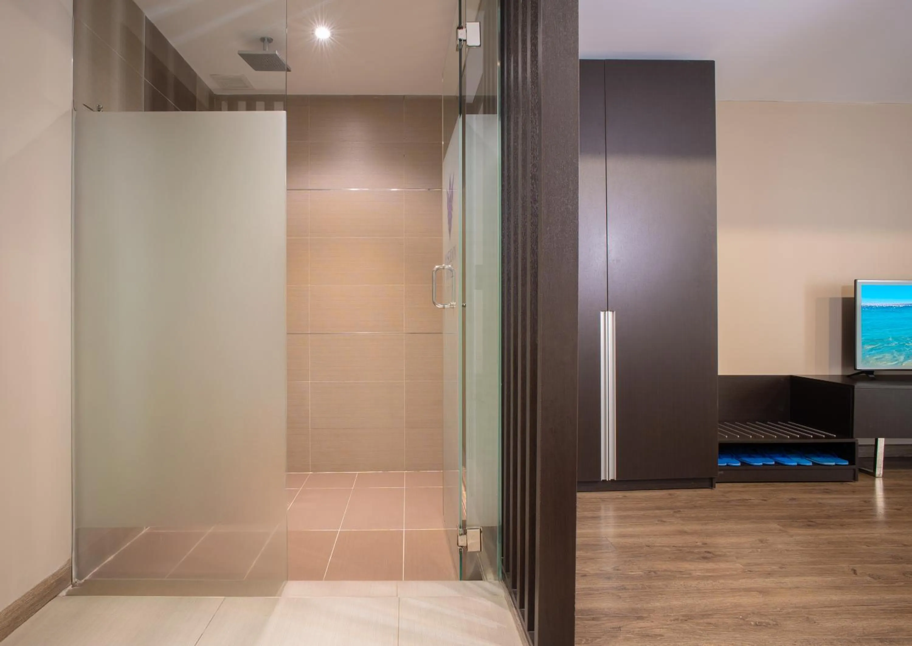 Shower in Poseidon Nha Trang Hotel