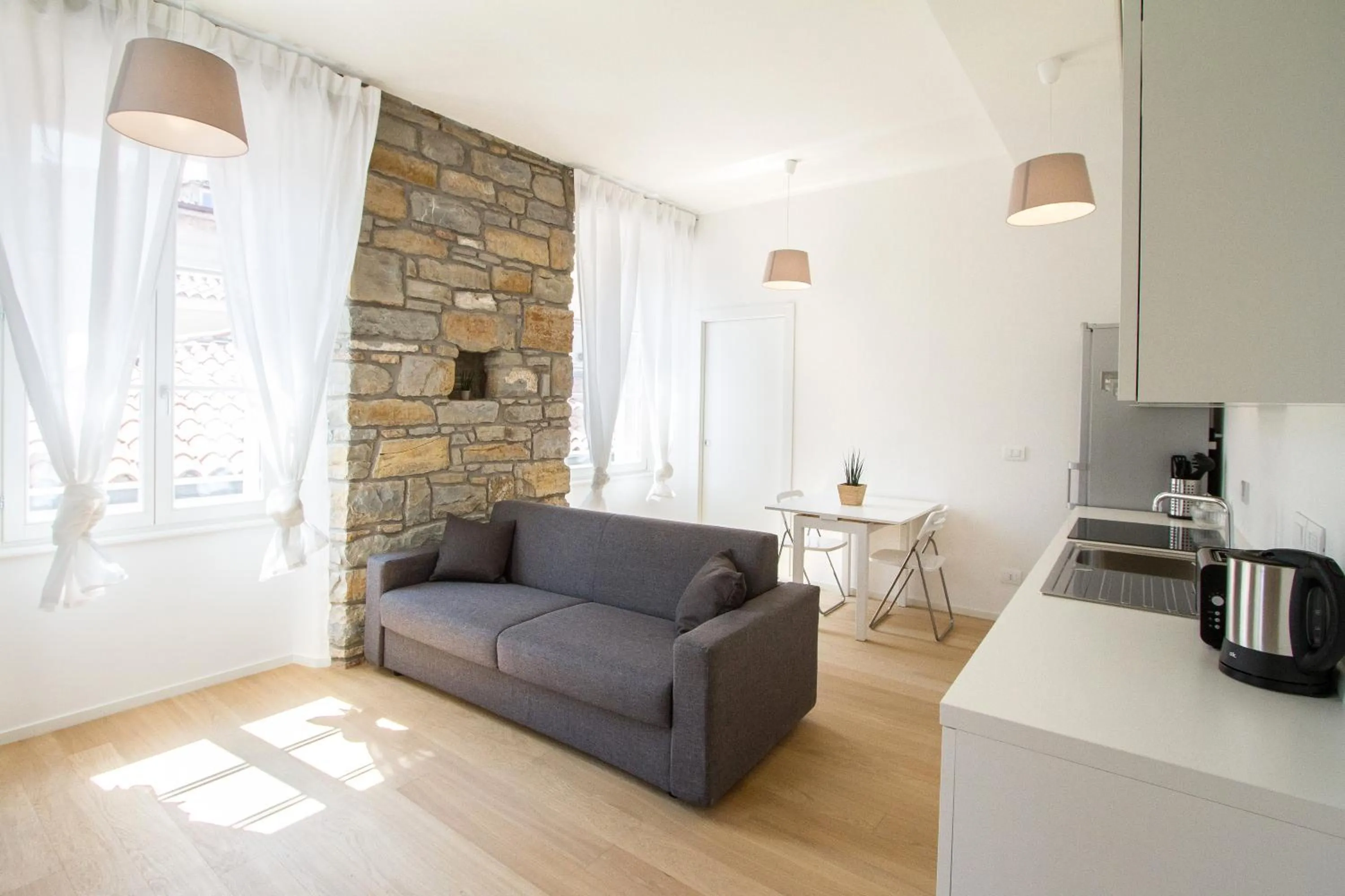 Kitchen or kitchenette in Ritter'S Rooms & Apartments