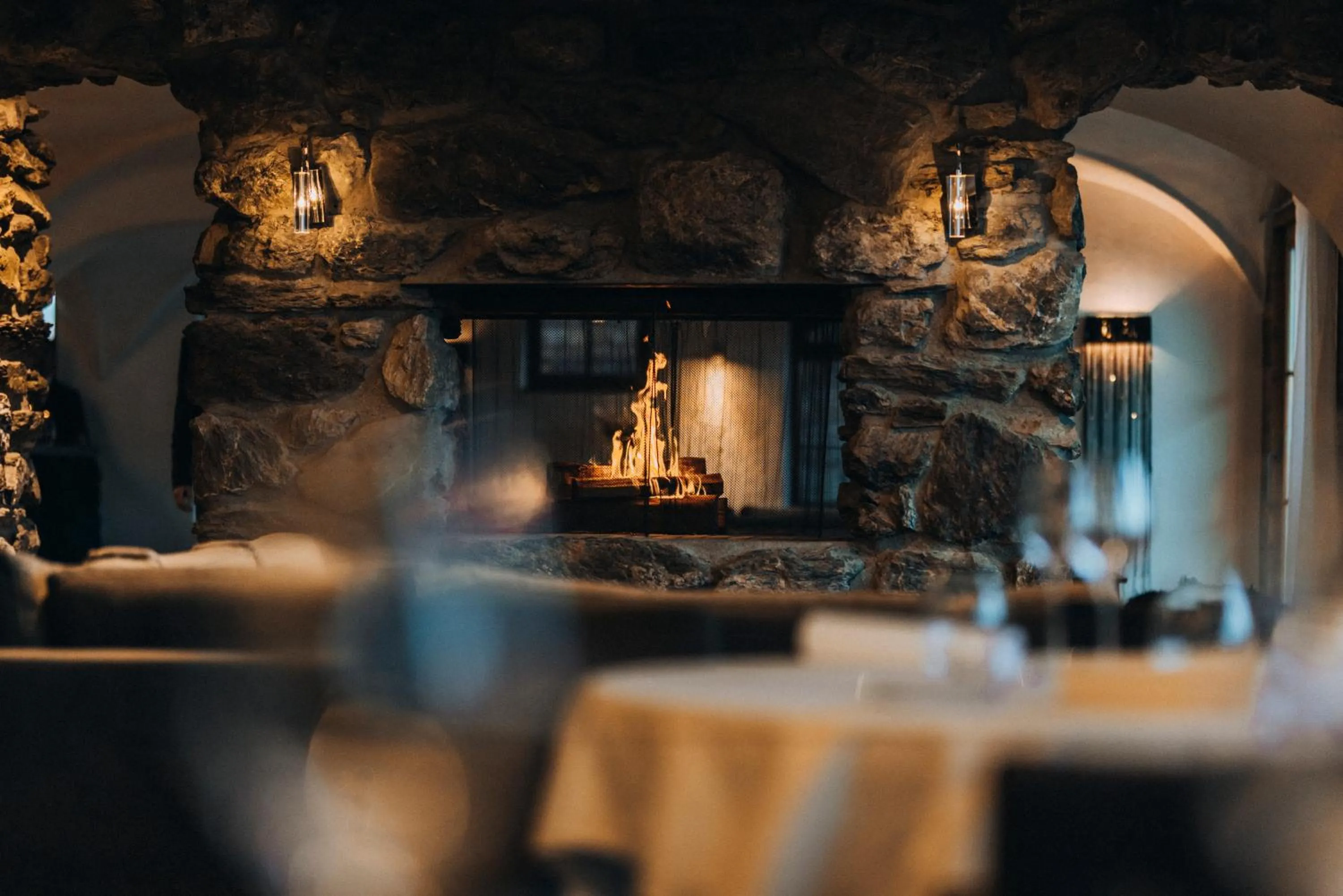 Living room in Hostellerie du Pas de l'Ours "Relais et Châteaux"