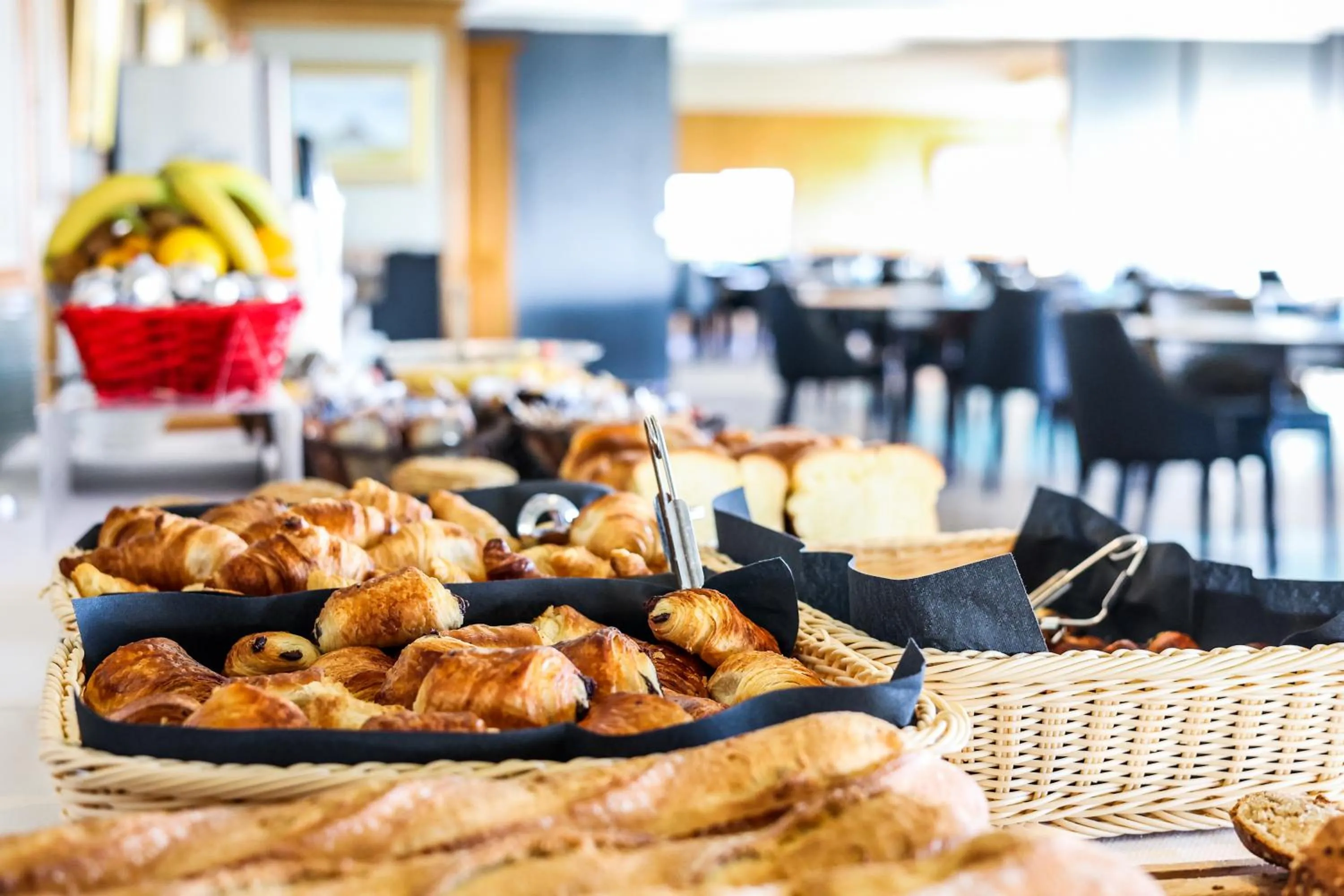 Buffet breakfast in Le Mouton Blanc