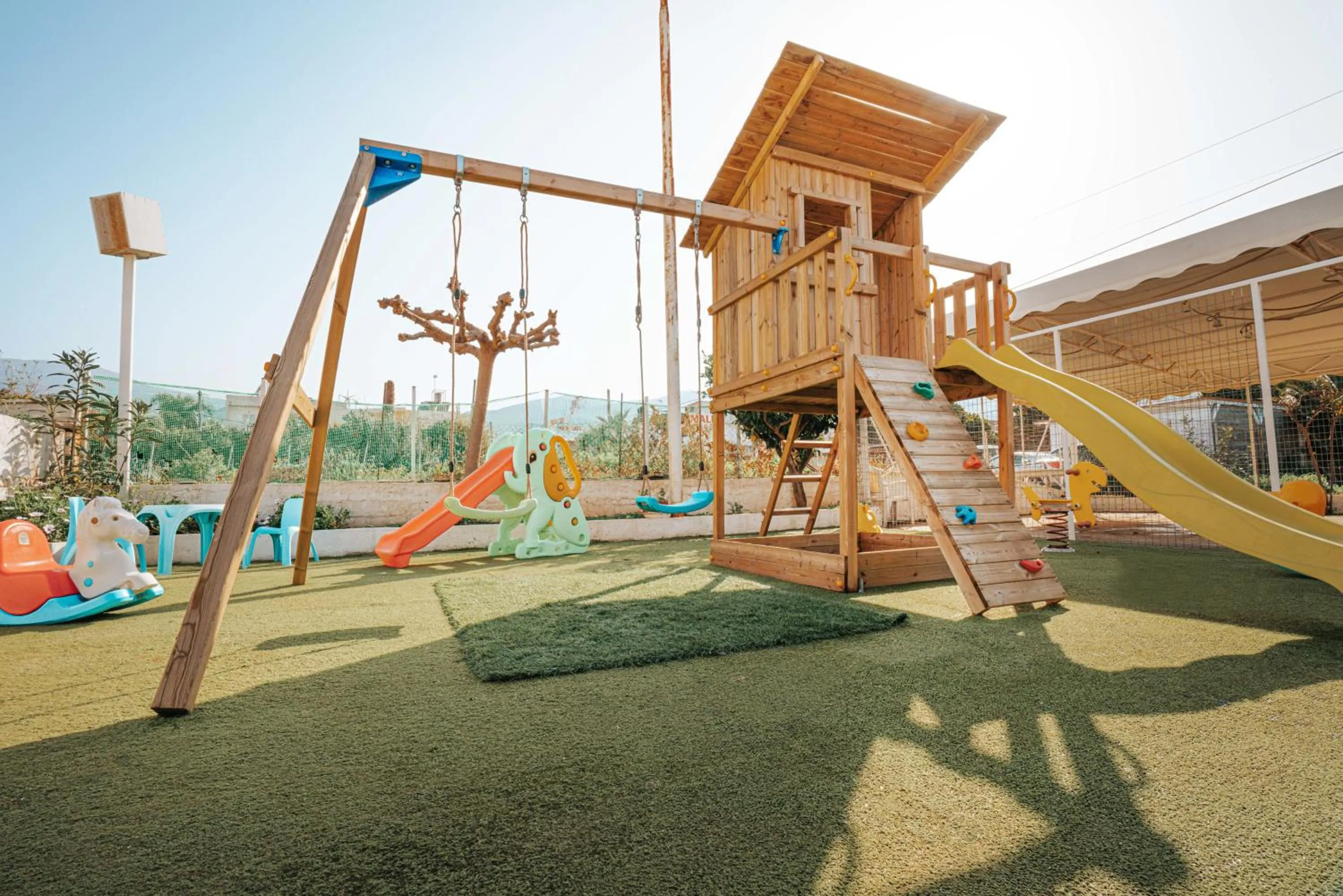 Children play ground in Philoxenia Hotel & SPA